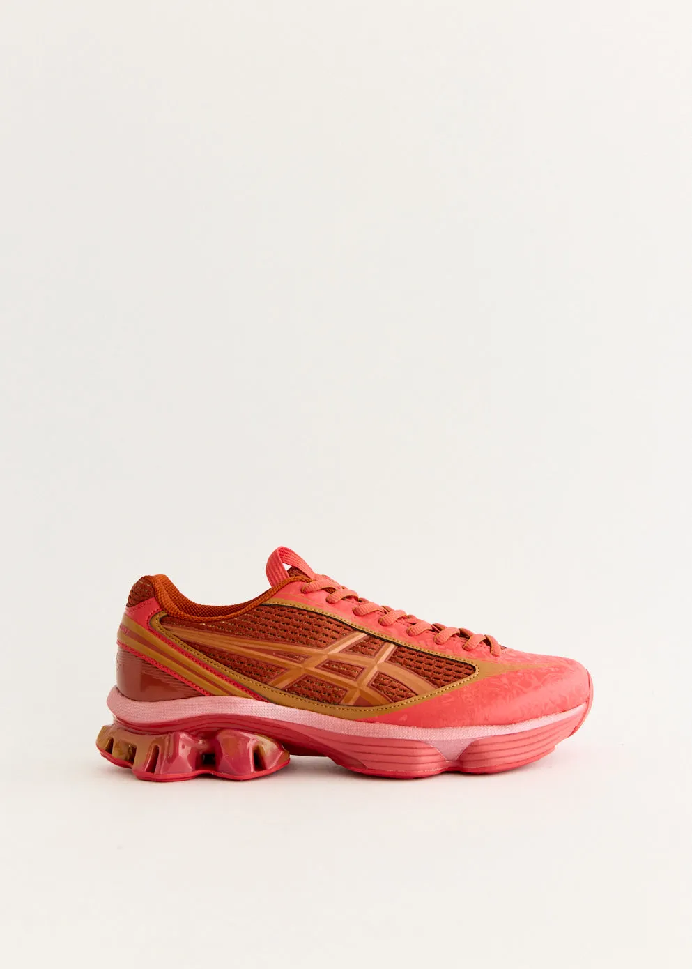 US6-S Gel-Kinetic Fluent 'Cayenne' Sneakers Derby Style