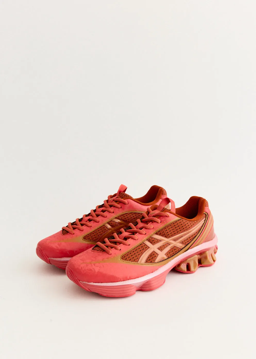 US6-S Gel-Kinetic Fluent 'Cayenne' Sneakers Comfortable Soles Anti Abrasion