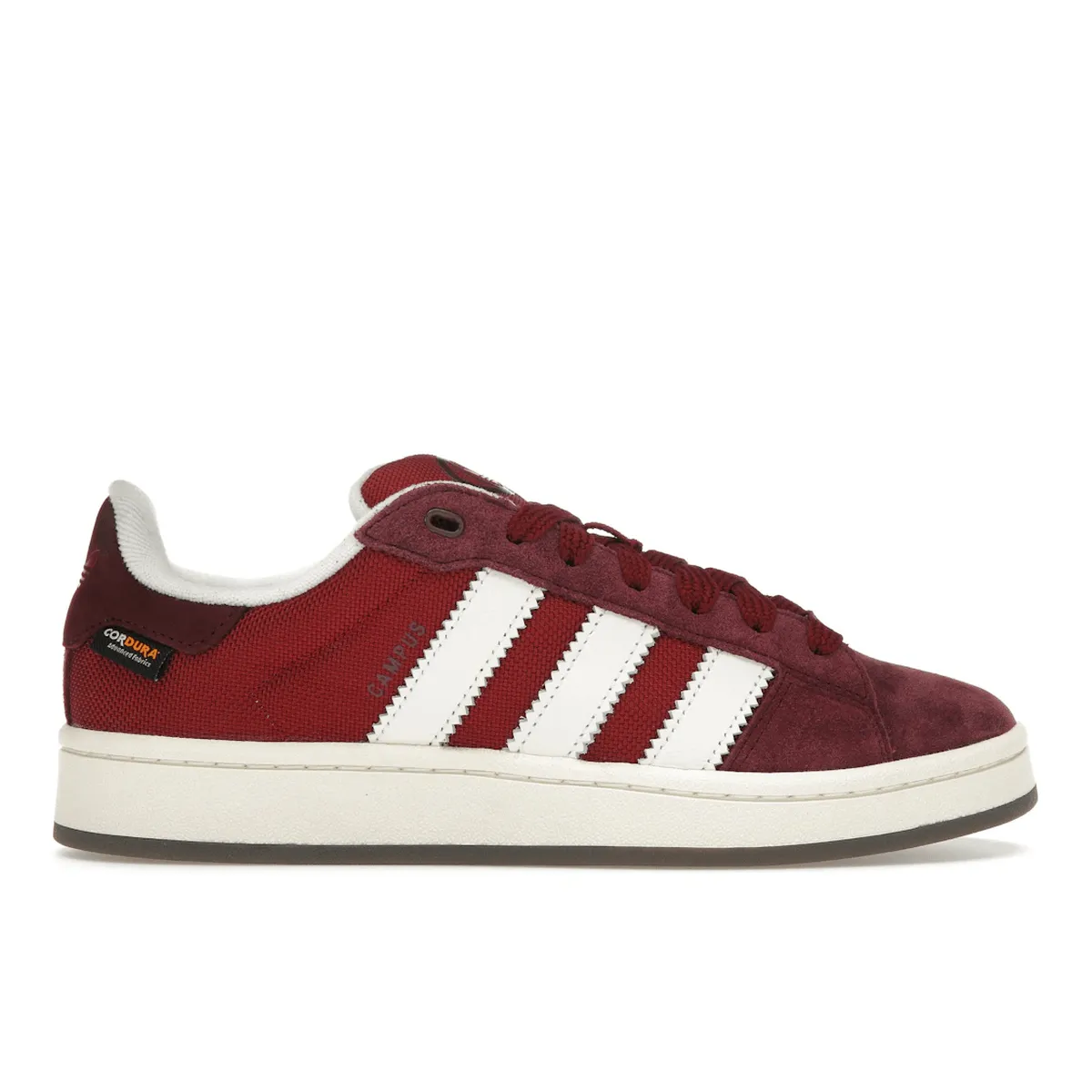 Adidas Campus 00s Cordura Collegiate Burgundy Breathable   lining