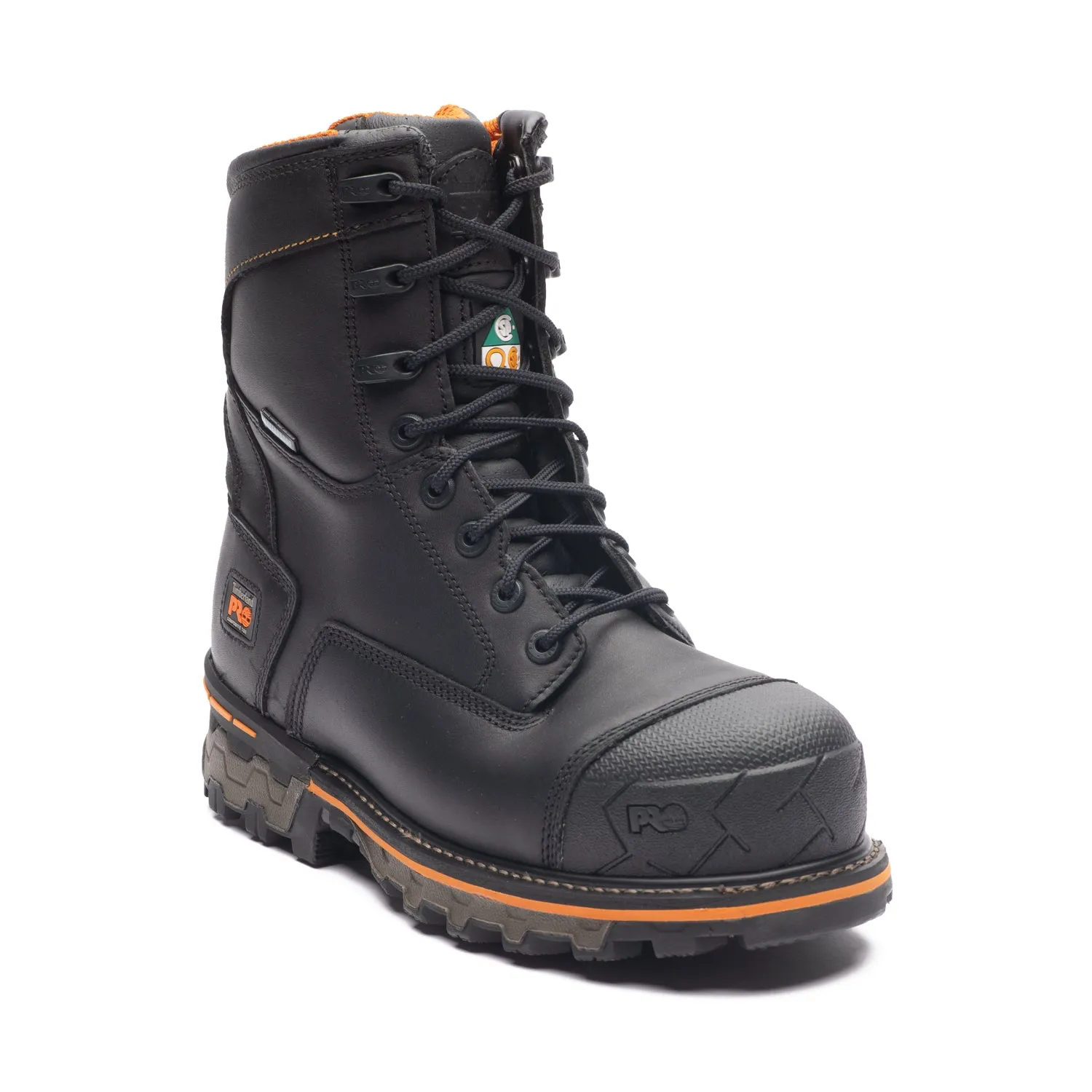 Free Spirit Boondock Men's 8" composite toe leather work boots 89645