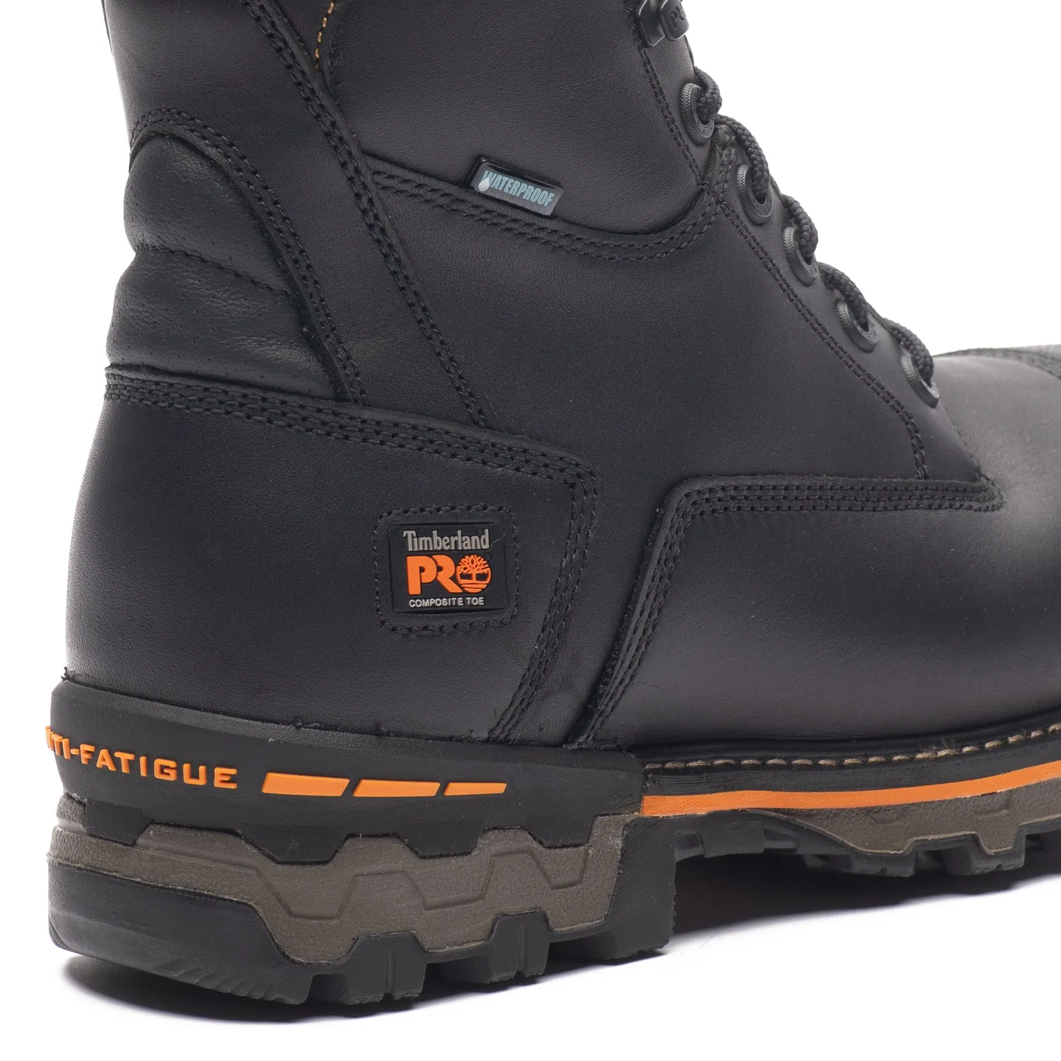 Boondock Men's 8" composite toe leather work boots 89645 Summer Hike Construction Fit