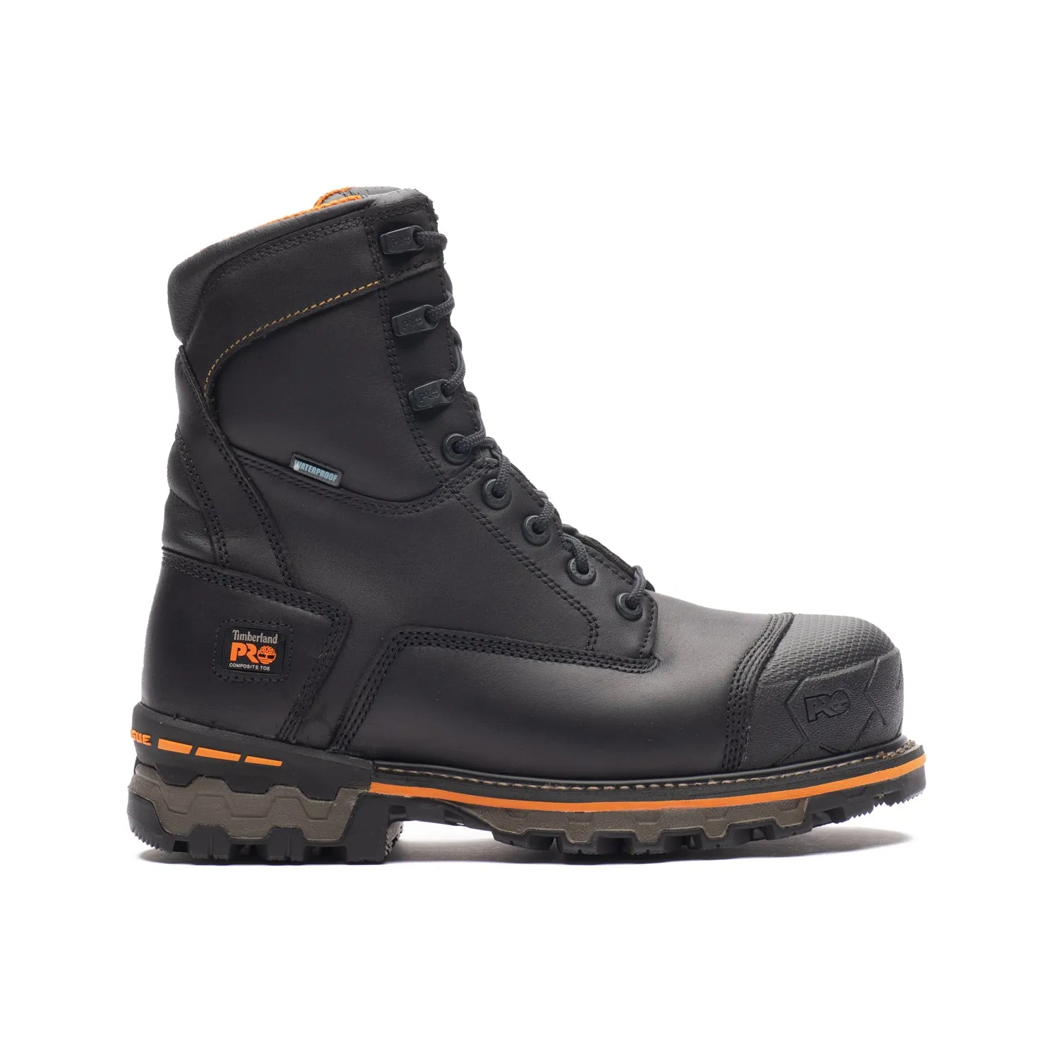 Boondock Men's 8" composite toe leather work boots 89645 Effortless Look Outdoor Purpose