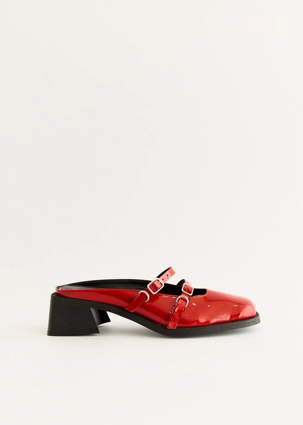 Andie Mules Wedge Heel Air Circulation