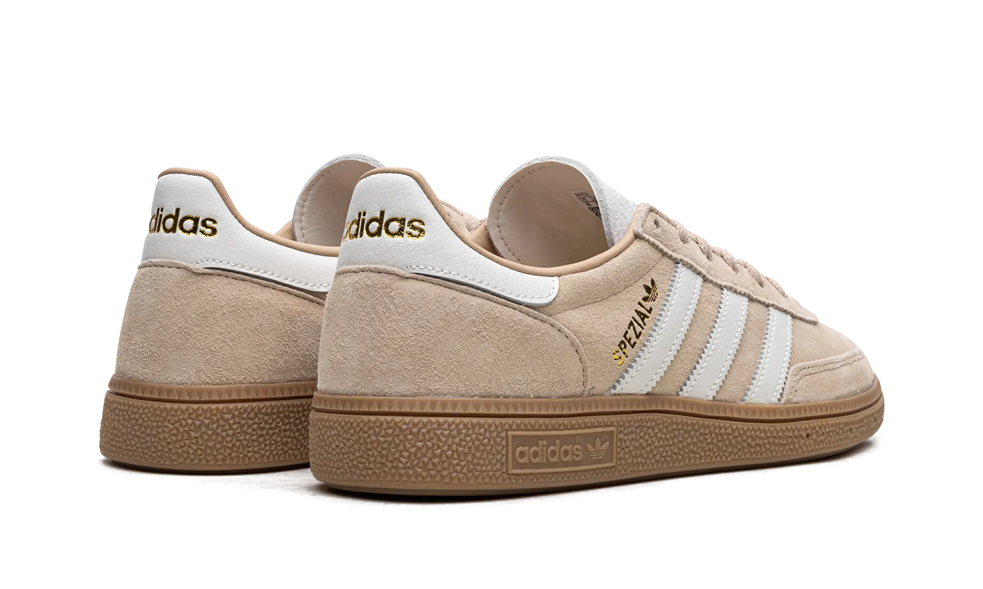 Suede Material Mid Top Handball Spezial "Beige"