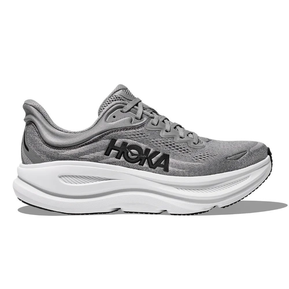 Men's Bondi 9 - Galactic Grey / Stellar Grey senior running Wi - Fi - enabled