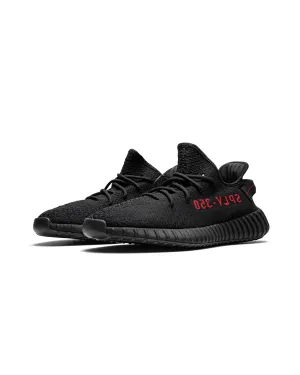 adidas Yeezy Boost 350 V2 Black Red AdjustableStrap