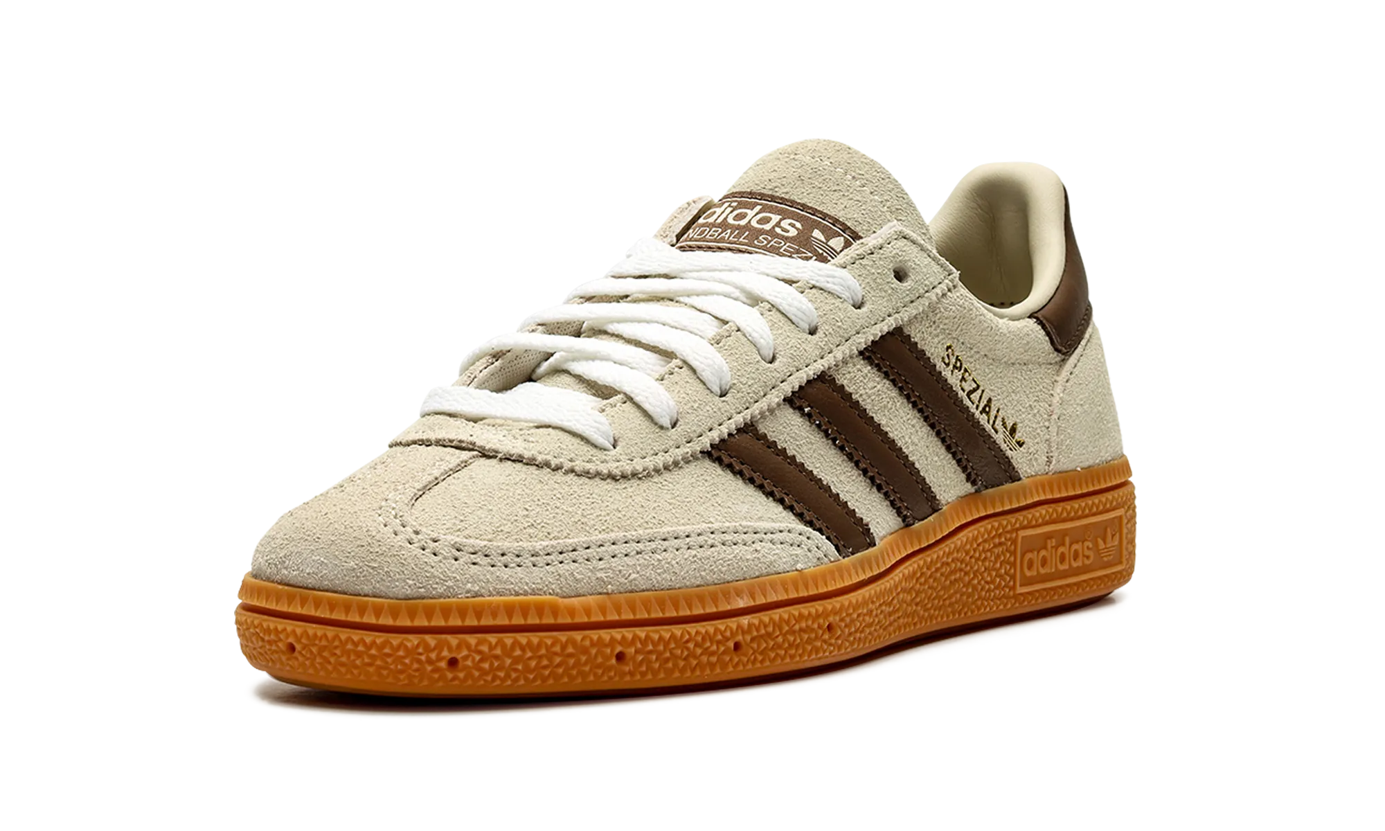 Handball Spezial WMNS "Off-White Earth Strata Gum" Breathable Linings