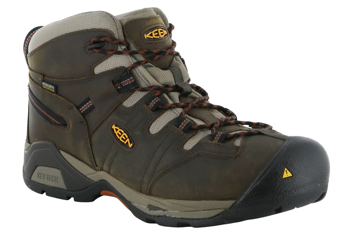 Keen Utility Detroit XT Mid Soft Toe Boot Brown Soft Grip