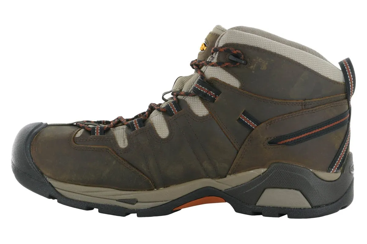Keen Utility Detroit XT Mid Soft Toe Boot Brown Anti   Static