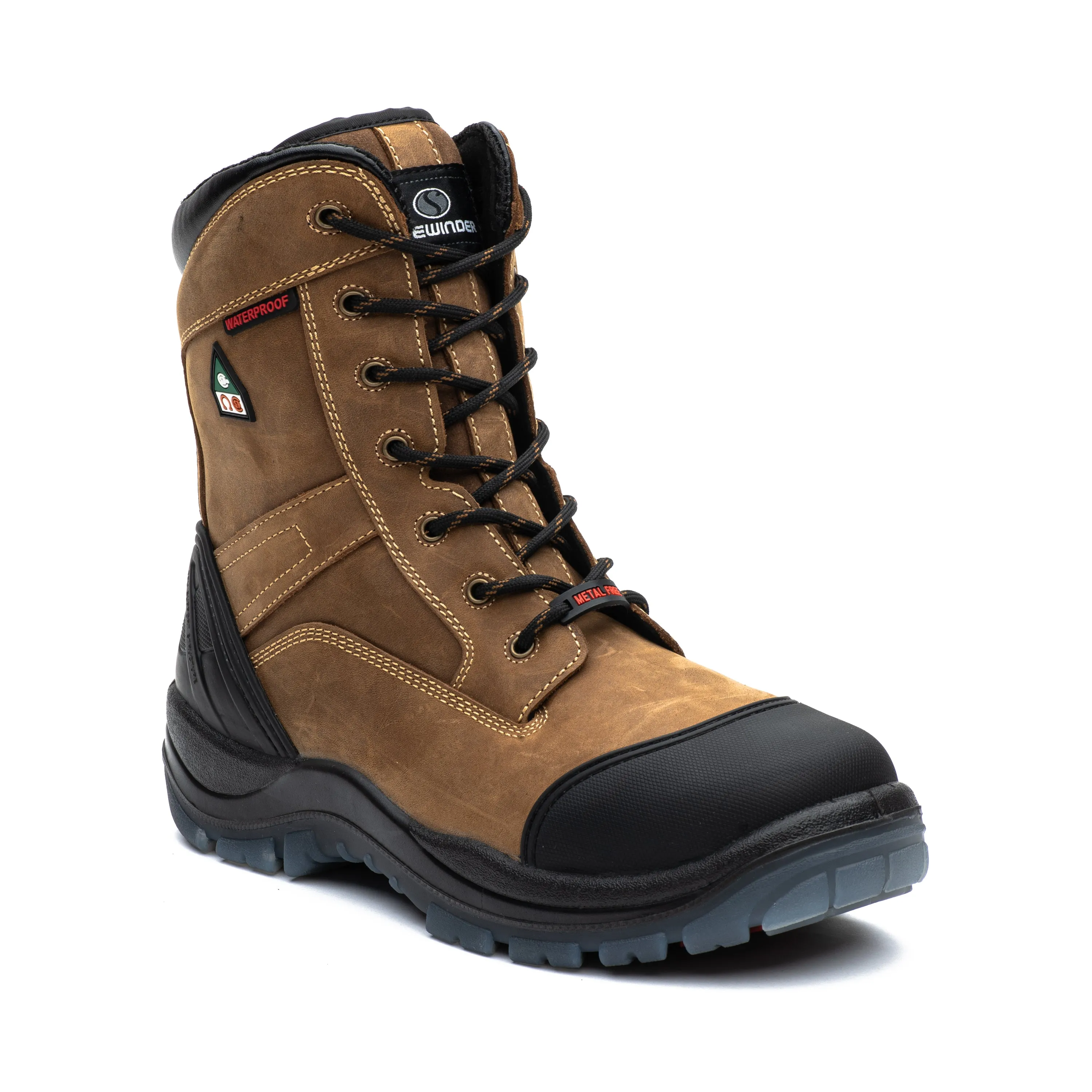 Neutral Style Orthopedic Design Rogue 8" composite toe leather work boots 850