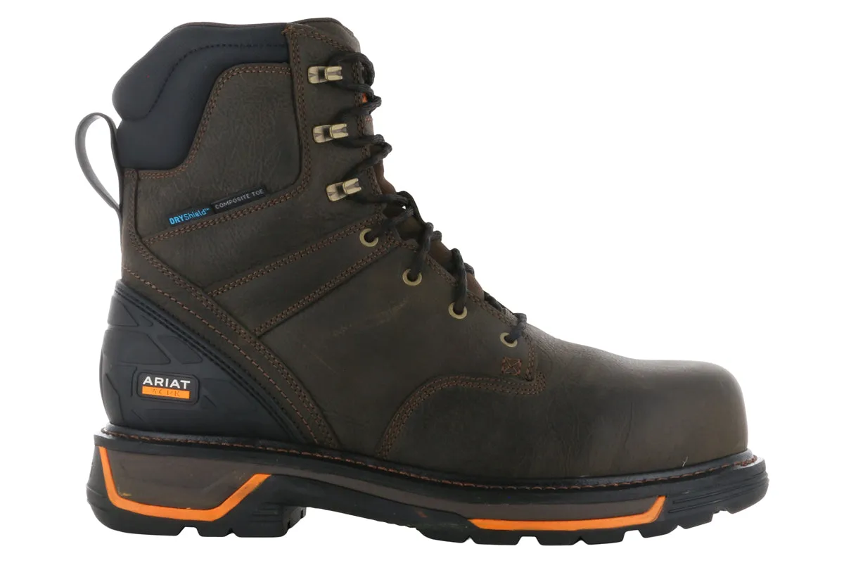 mom style Ariat Big Rig 8" Waterproof Composite Toe Side Zip Boot