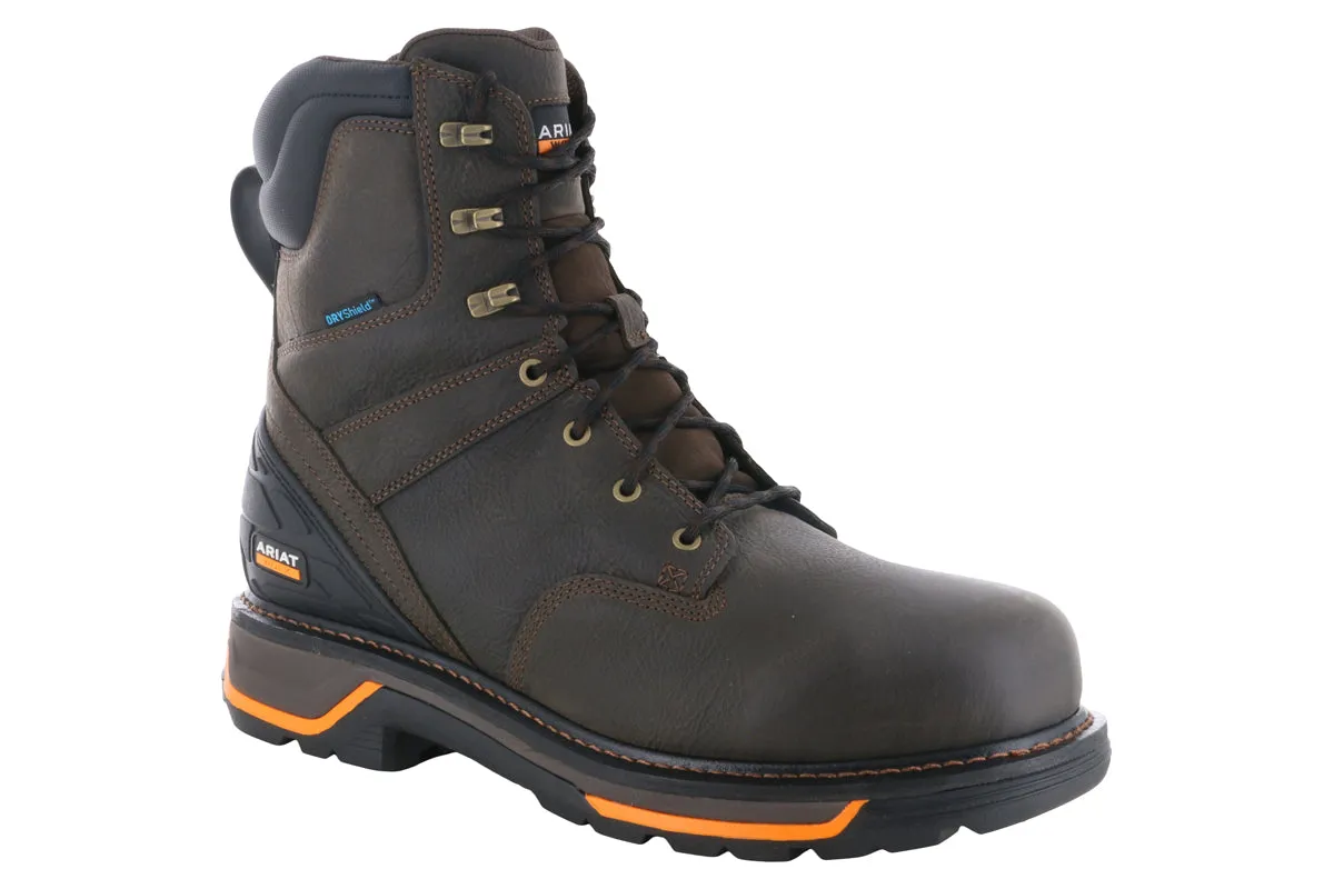 Fashion Edge Light Run Ariat Big Rig 8" Waterproof Soft Toe Side Zip Boot