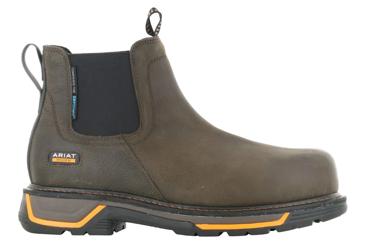 Ariat Big Rig Chelsea Waterproof Composite Toe Boot Comfortable buckles