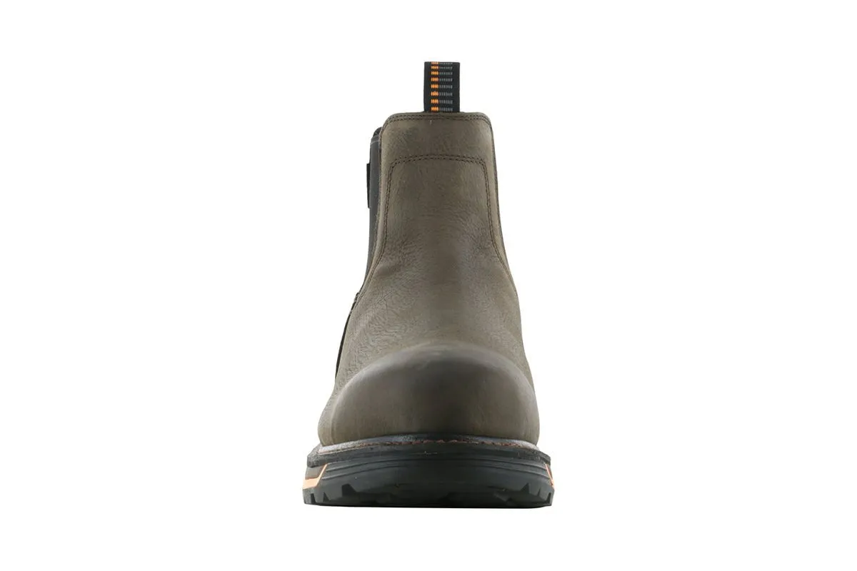 Ariat Big Rig Chelsea Waterproof Soft Toe Boot Ankle friendly