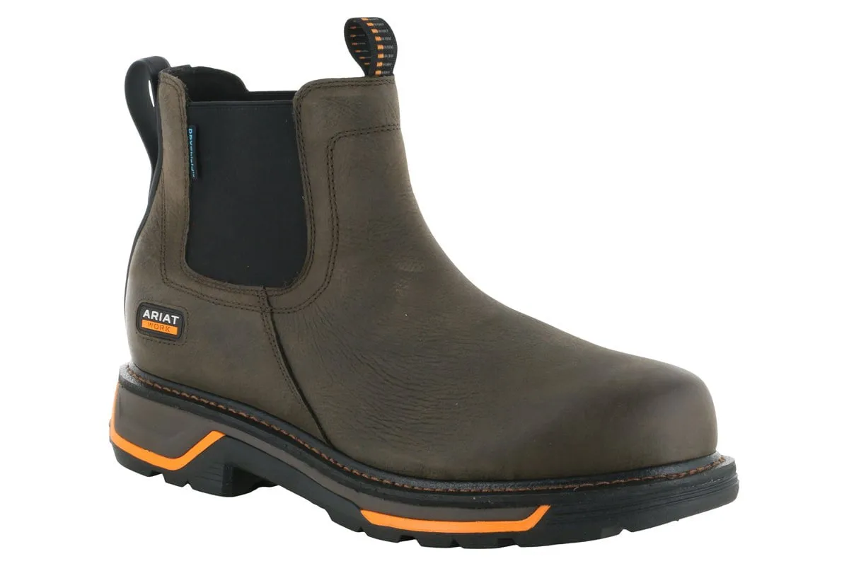 Warm Interior Ariat Big Rig Chelsea Waterproof Soft Toe Boot
