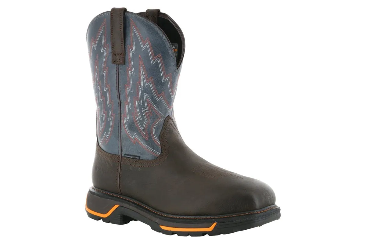 Smooth Entry Multi-Season Wear Ariat Big Rig Western Work Composite Toe Boot