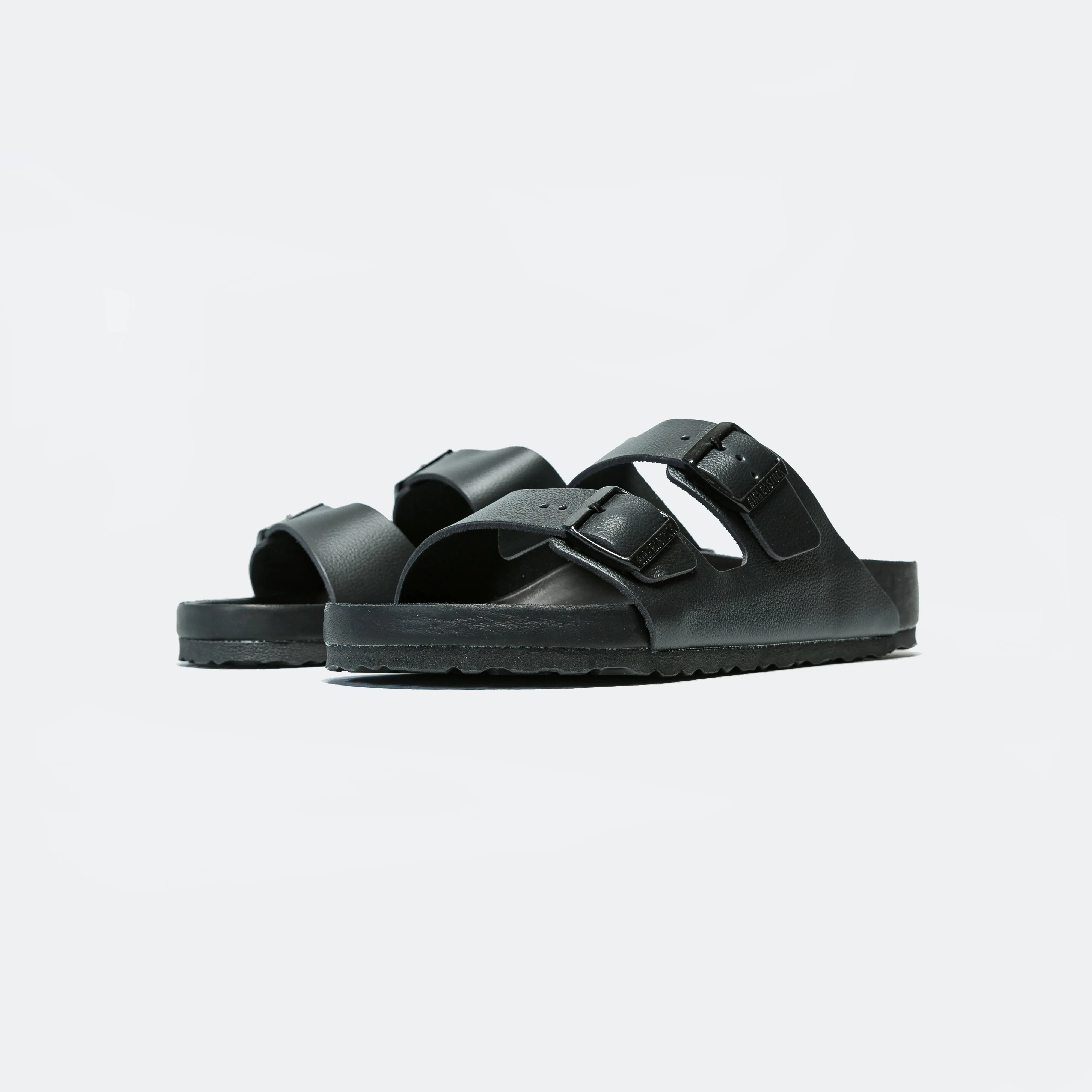 Chic Walk Toe Post Arizona Exquisite - Black Smooth Leather