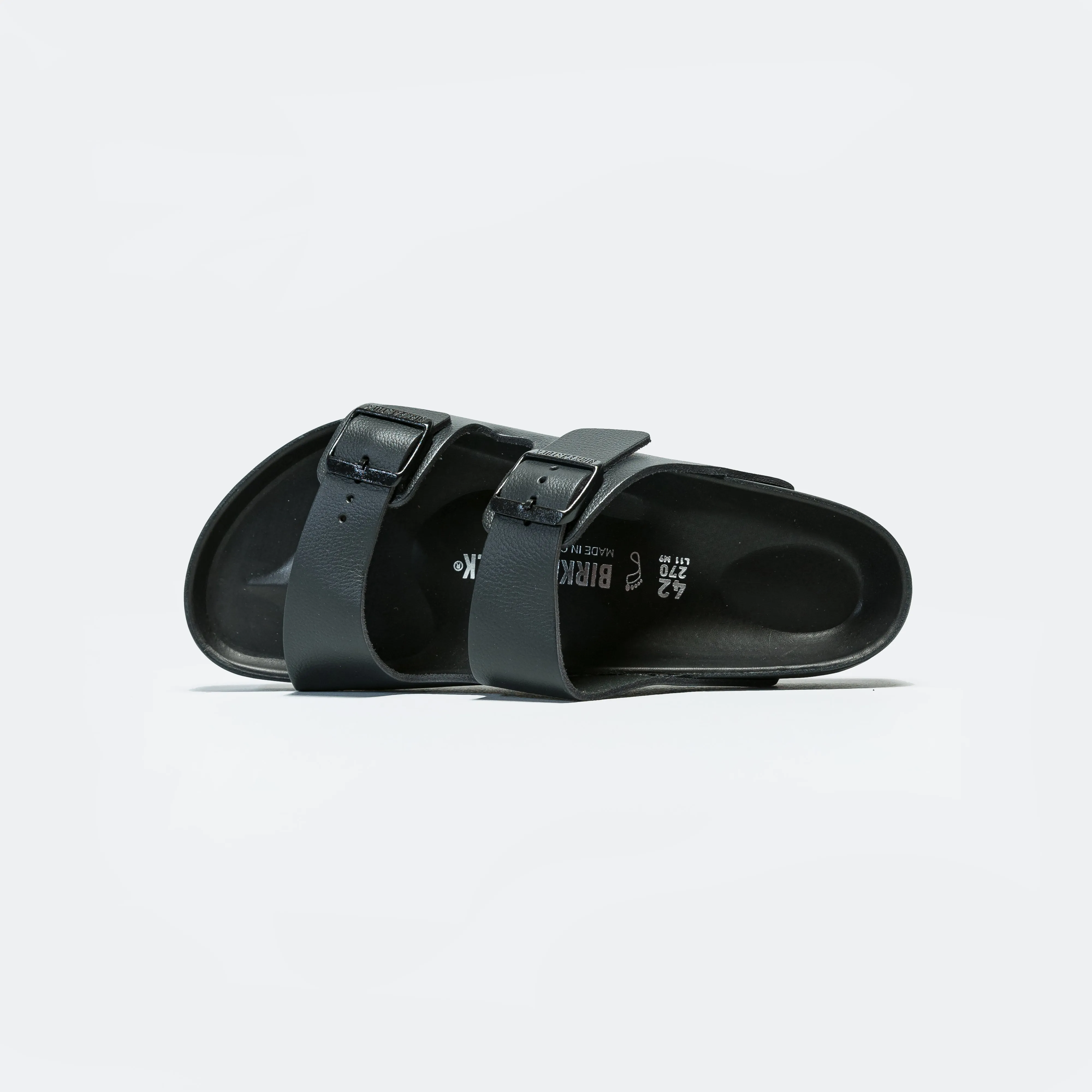 Comfortable Summer Walk Arizona Exquisite - Black Smooth Leather
