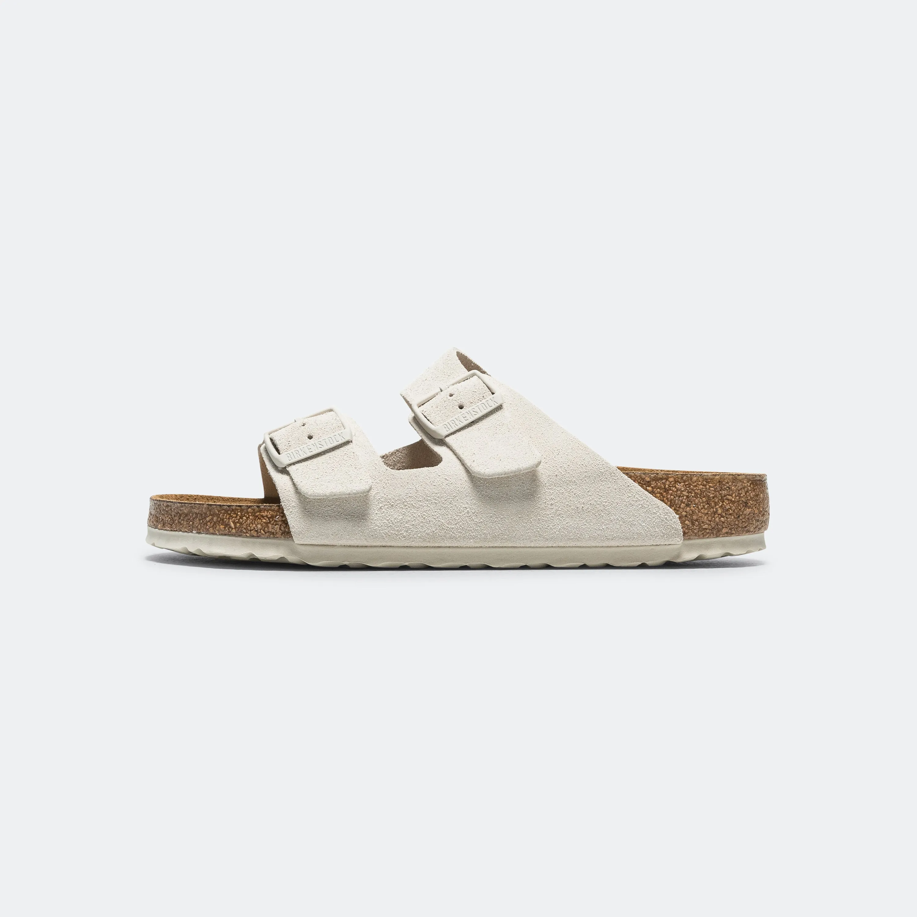 Step Stable Cold Weather Arizona SFB - Antique White Suede Leather