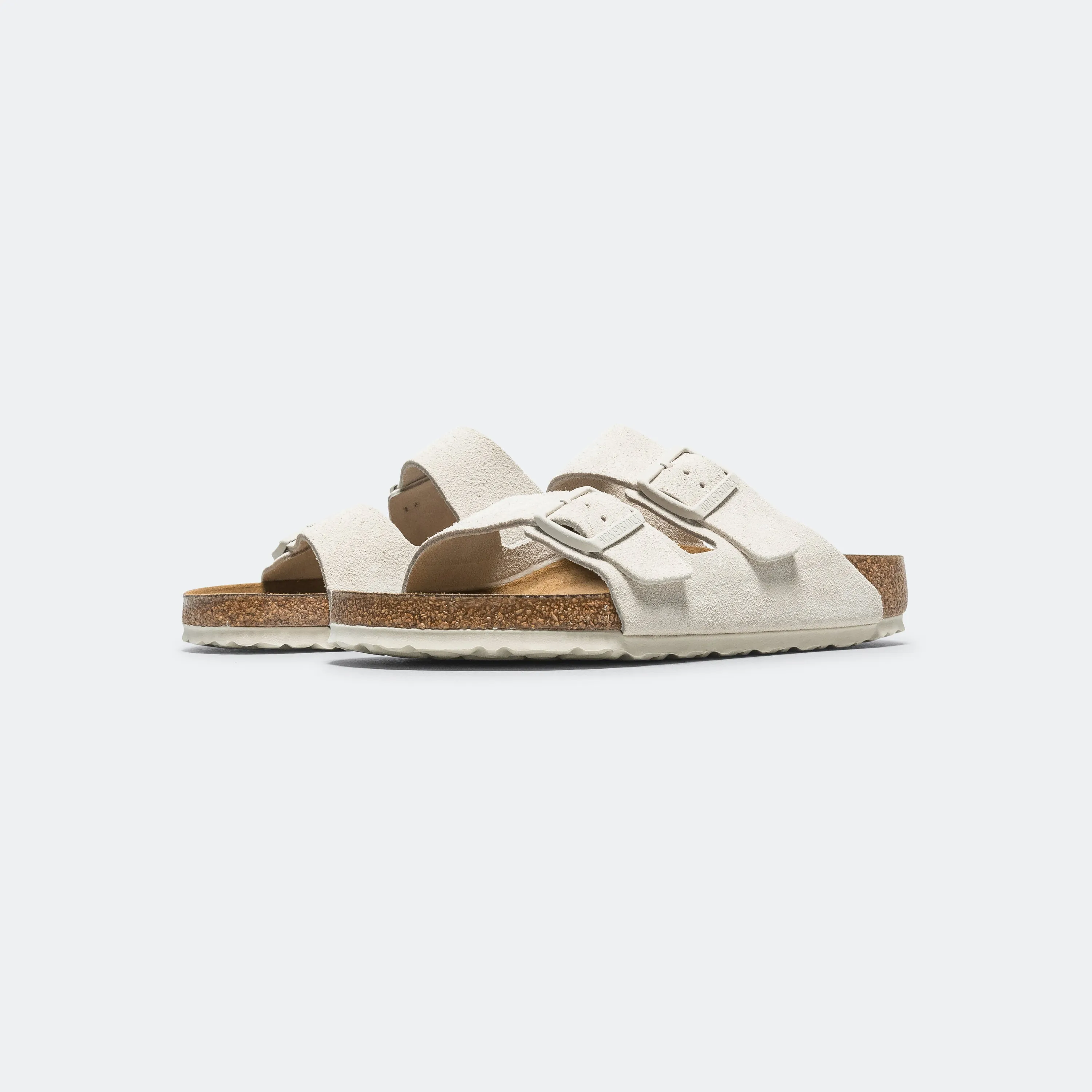 Light Arch Arizona SFB - Antique White Suede Leather