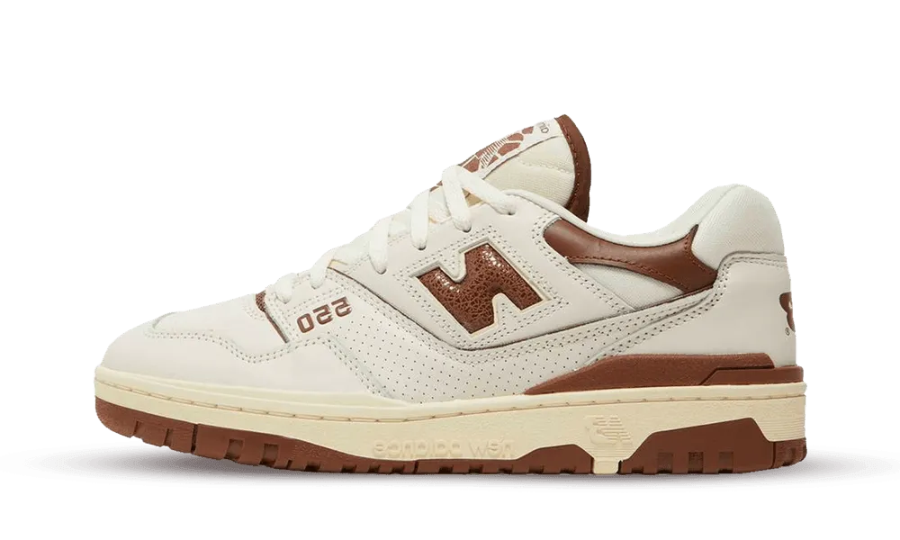 New Balance 550 x Aime Leon Dore Brown Quick lacing