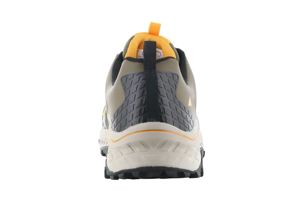 Avenger Aero Trail Safety Toe Shoe Olive Fantasy Path Airy Design