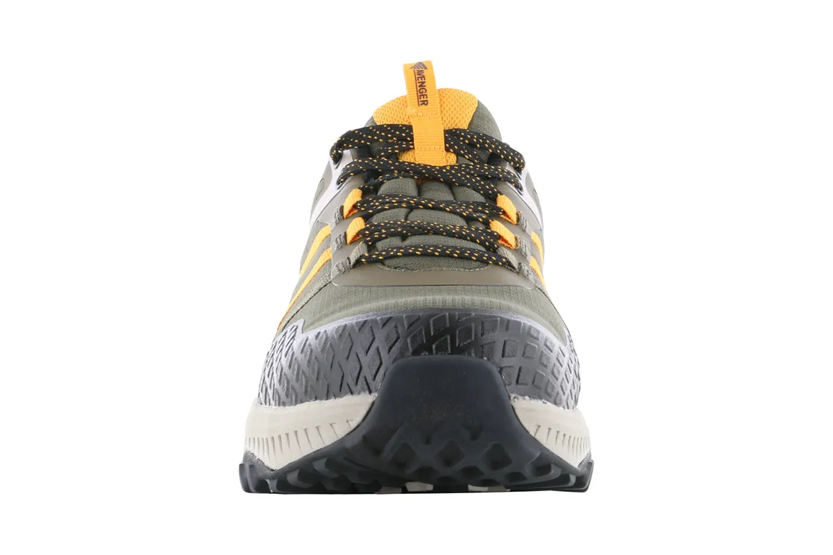 Avenger Aero Trail Safety Toe Shoe Olive Anti-slip sole