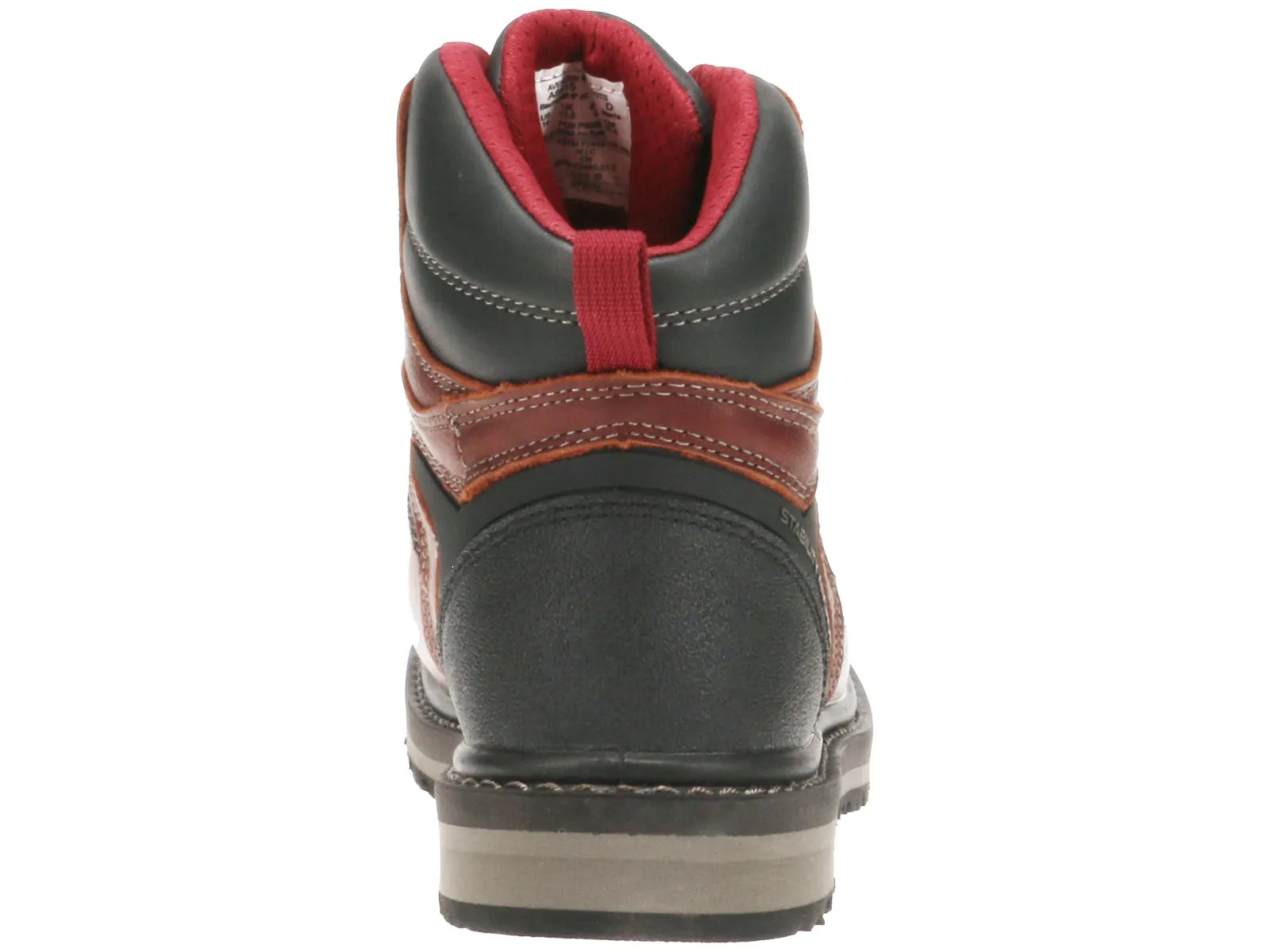 Lace Up Cushioned heel Avenger Blacksmith Safety Toe Boot Brown