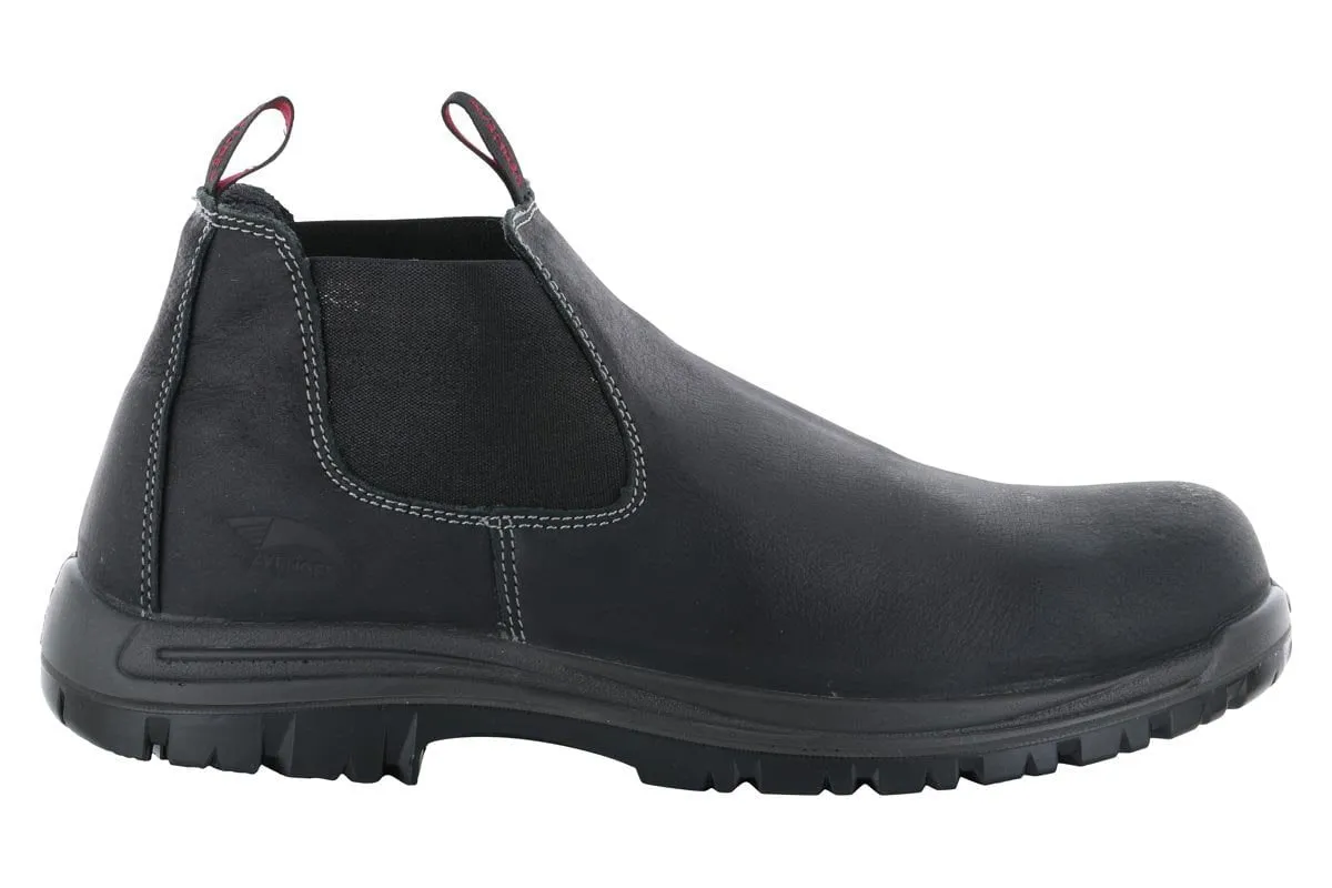 High Quality Canvas Avenger Foreman Composite Toe Slip On Boot Black