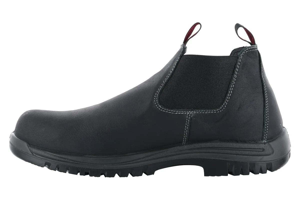 Avenger Foreman Composite Toe Slip On Boot Black Milan Shine