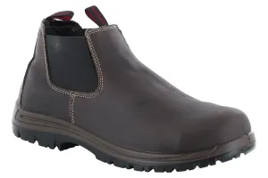 Versatile Performance Ready For Adventure Avenger Foreman Composite Toe Slip On Boot Brown
