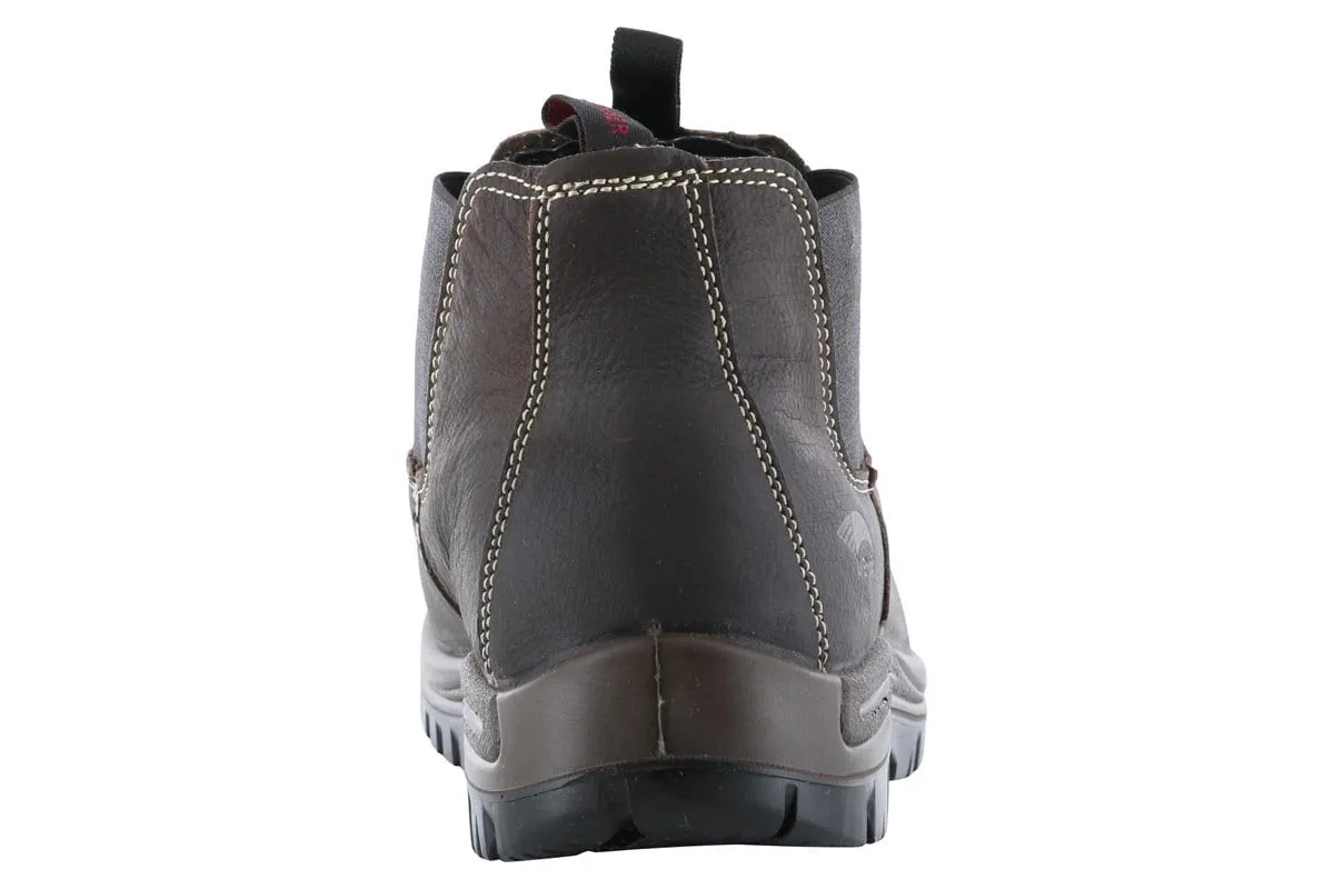 Avenger Foreman Composite Toe Slip On Boot Brown Cold Proof Pure Joy