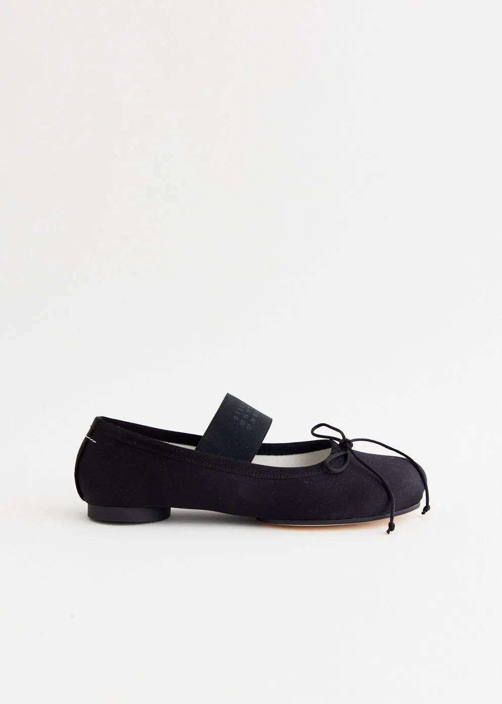 Simple Form platform Ballet Logo Shoes