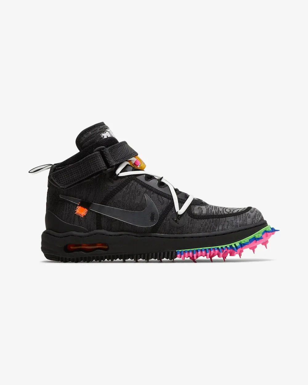 Dot Play NIKE X OFF WHITE AIR FORCE 1 MID BLACK