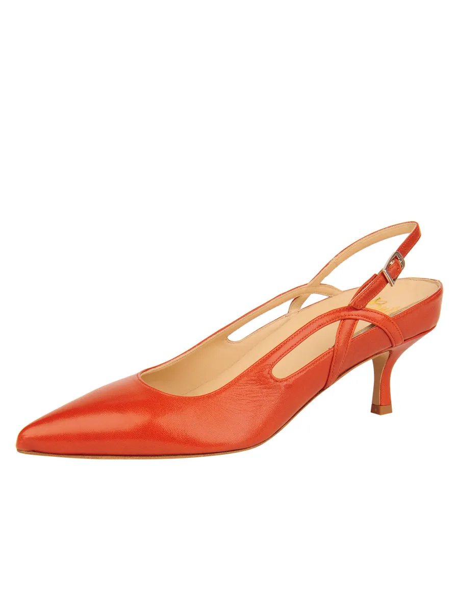 most adjustable Refined Ease Sadetta Pointed Toe Slingback