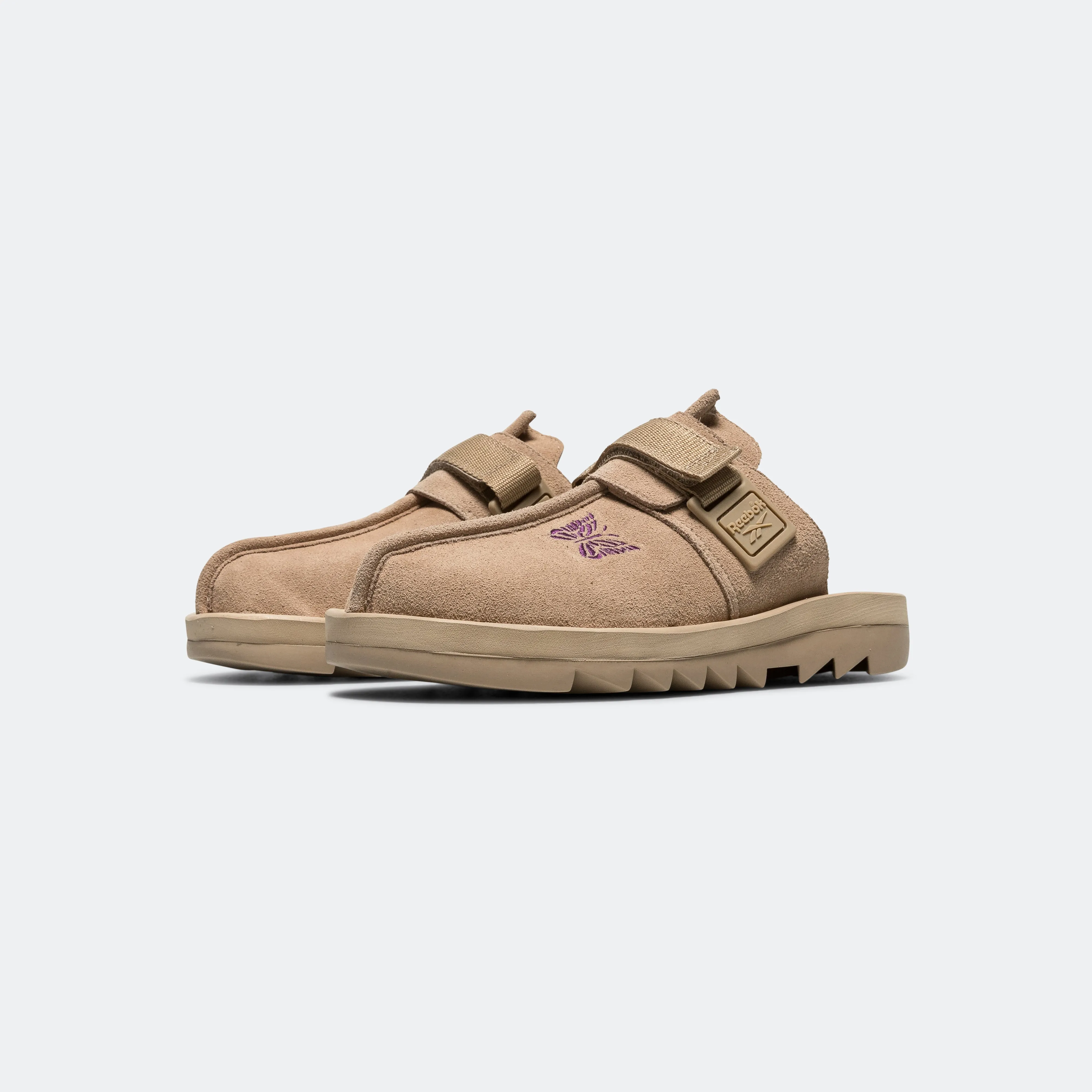 Beatnik x Needles - Canvas/Extreme Purple Hiking Comfort All-Weather Outdoor Shoes