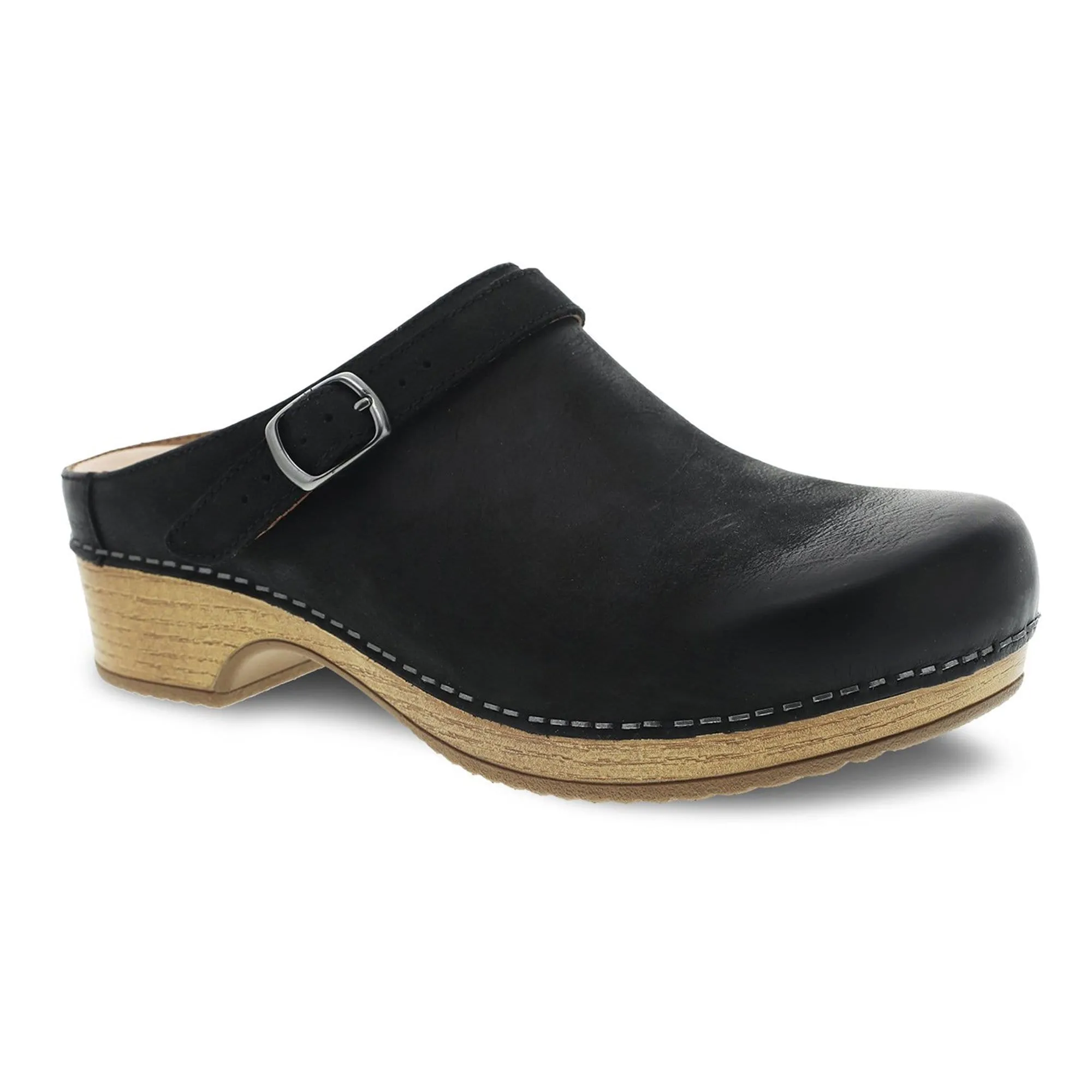 Berry Mule Clog All-Day Support Layered sole
