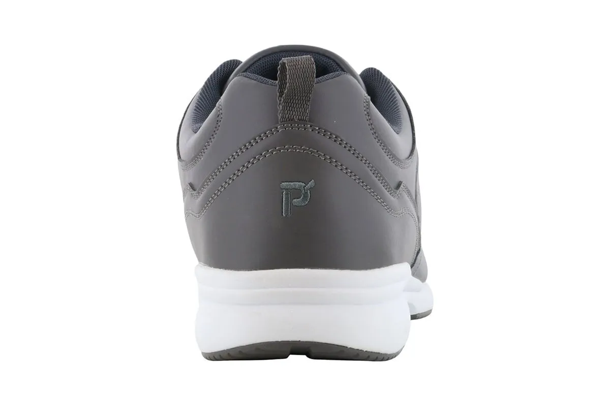 Propet Lifewalker Sport Dark Grey Boat Walk Pool Time
