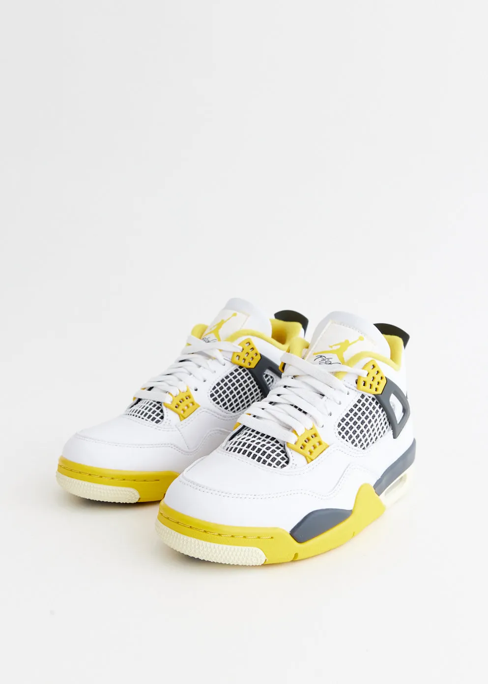 Women's Air Jordan 4 'Vivid Sulphur' Sneakers Urban Style Comfort sole