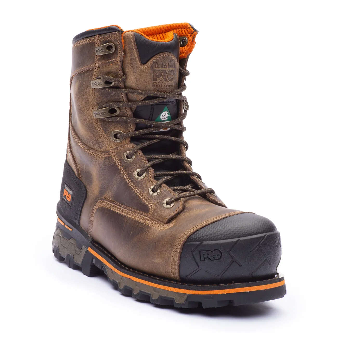 Enhanced grip Boondock Men's 8" Composite Toe Work Boots A1V3W