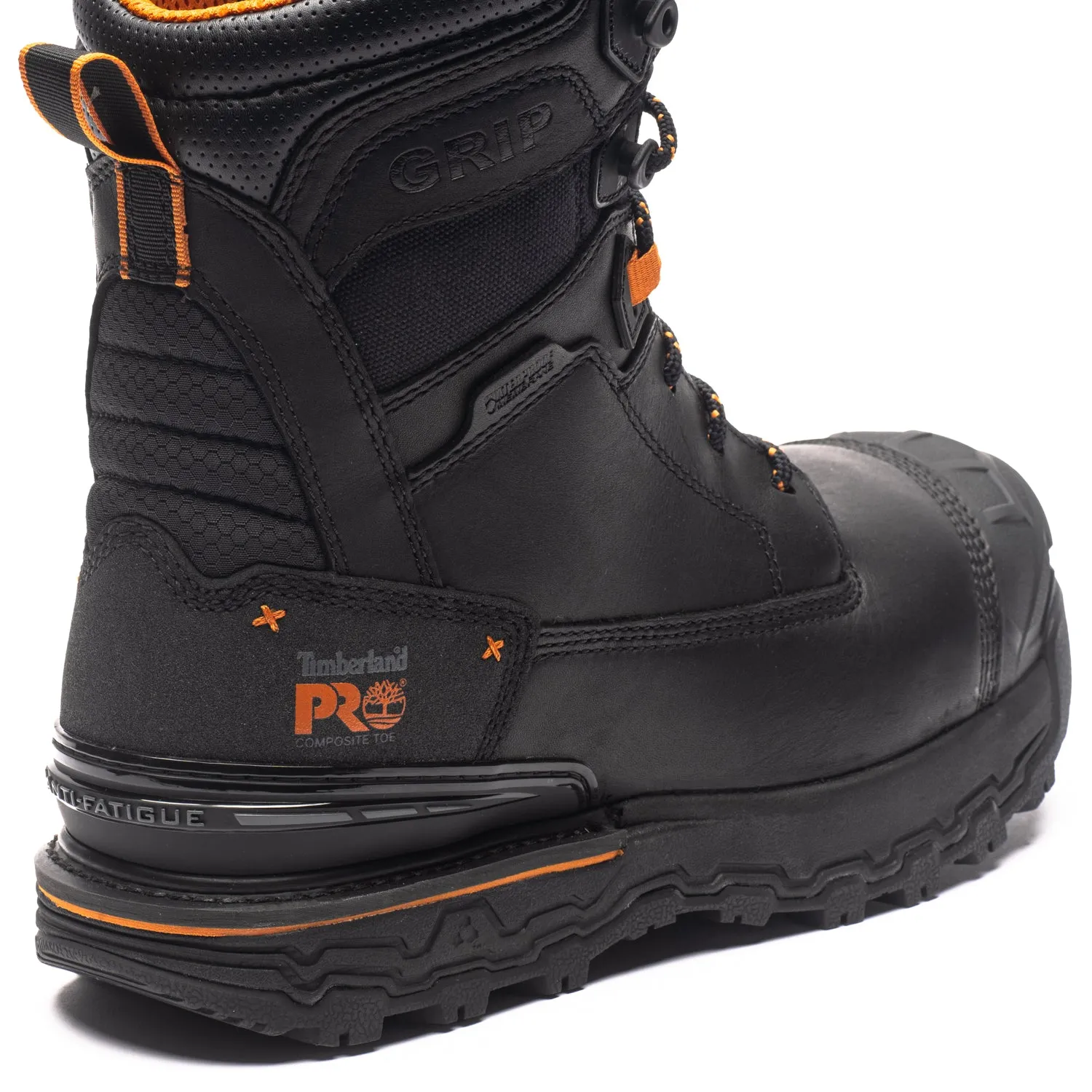 Boondock Ultralight Men's 8" Composite Toe Work Boots A64A7W02 Comfortable compression