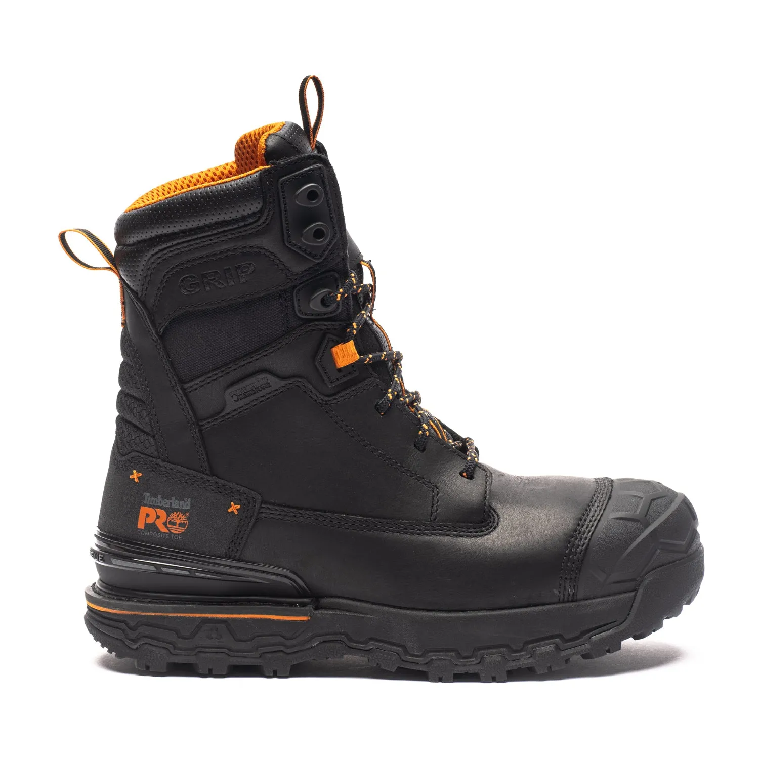 Fashion Statement Boondock Ultralight Men's 8" Composite Toe Work Boots A64A7W02