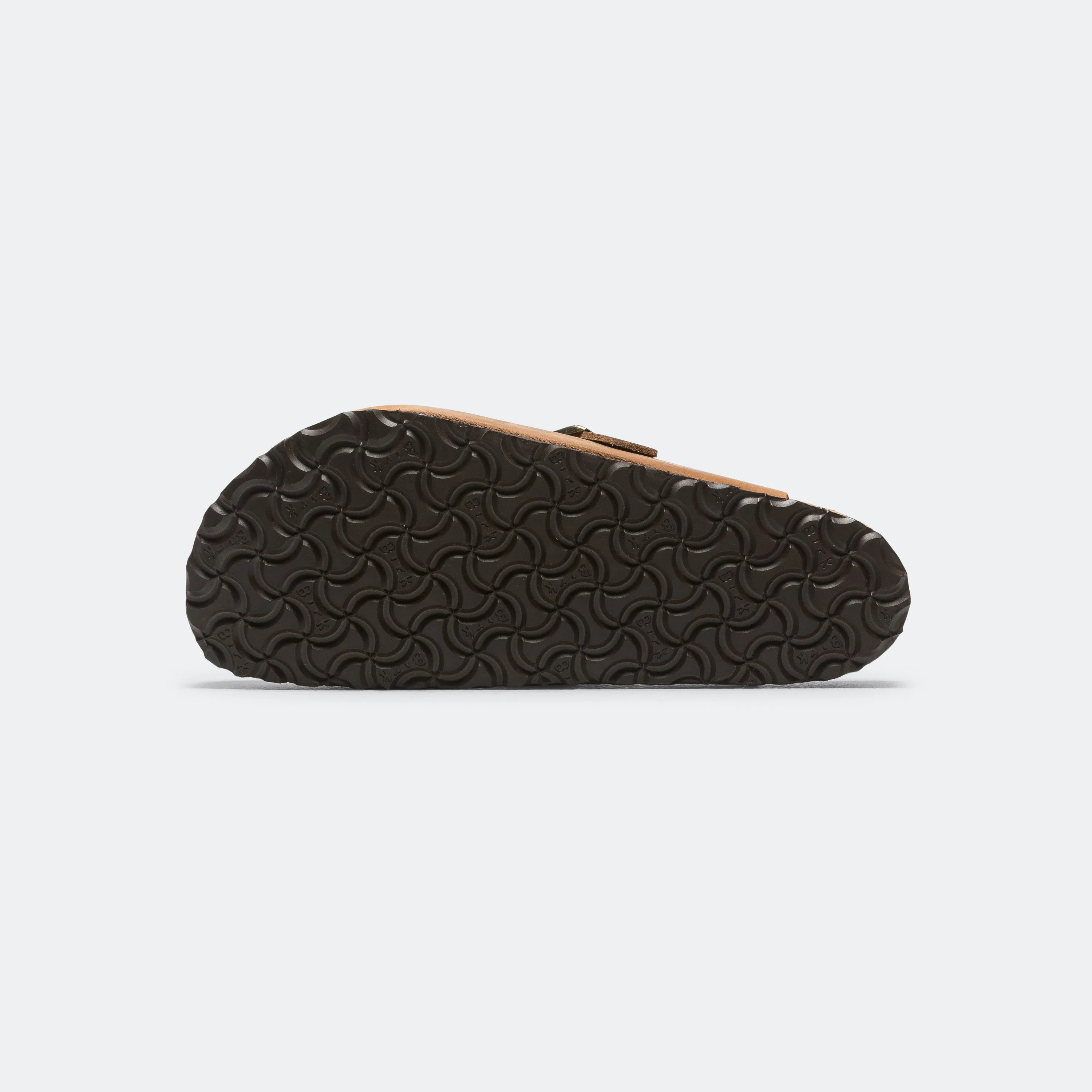 Boston - Cognac Oiled Leather T Strap Wrap Around Strap