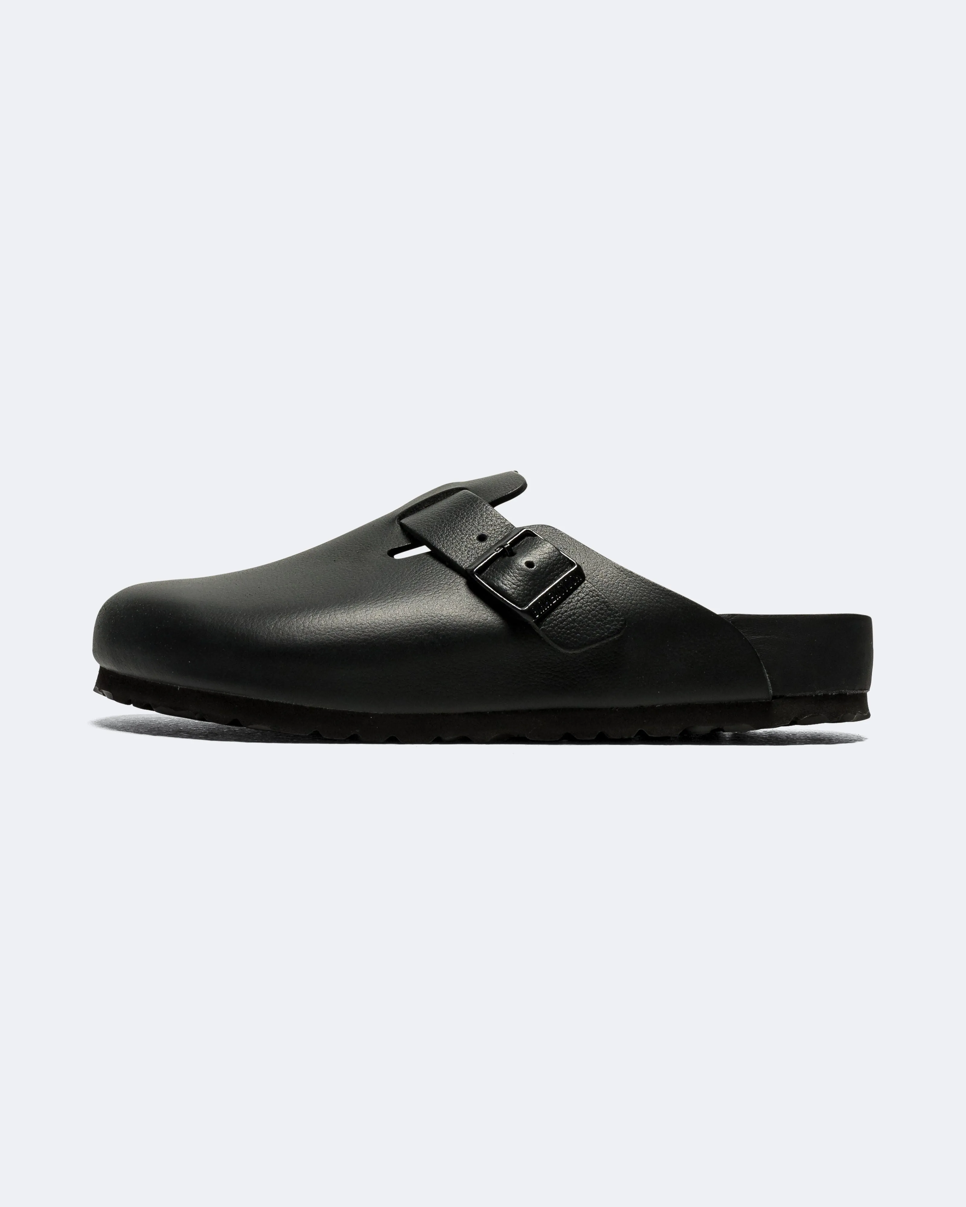 Boston Exquisite - Black Natural Leather Float Comfort