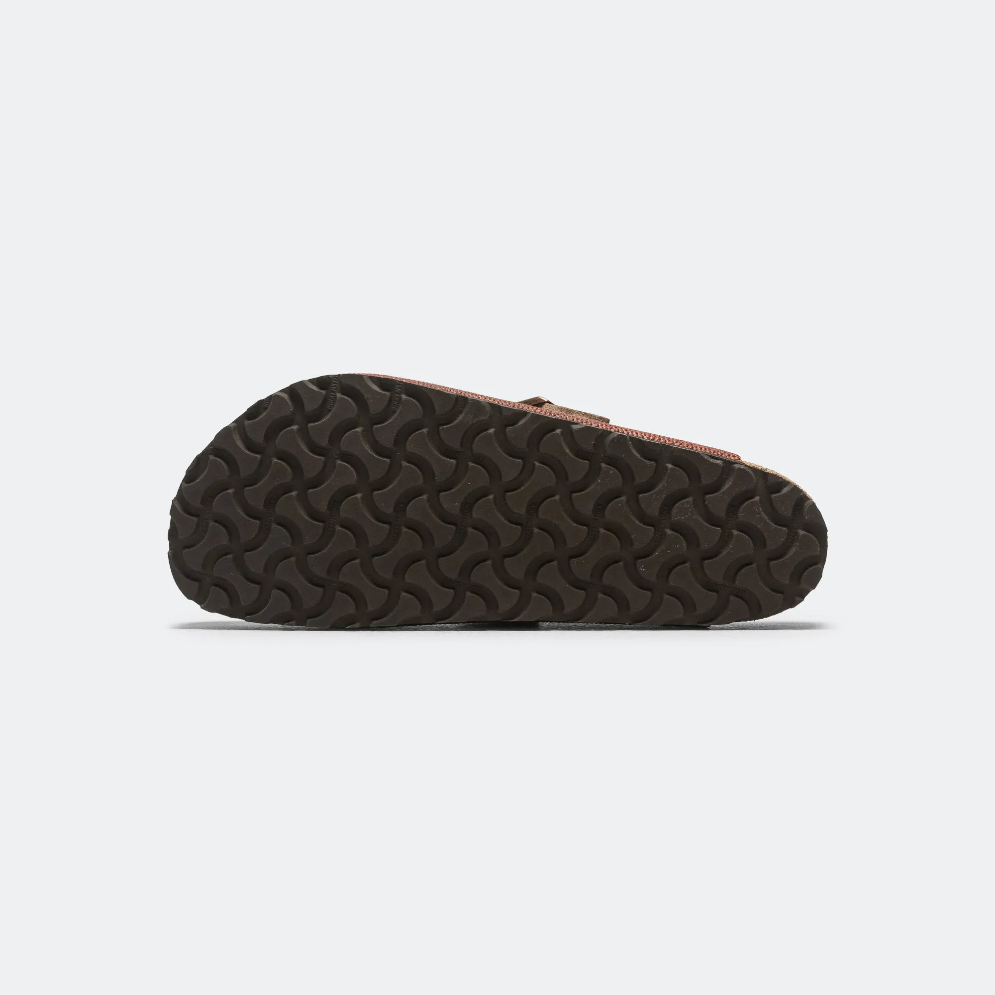 Boston - Ginger Brown Embossed Natural Leather Non-Slip Comfort Stay Casual
