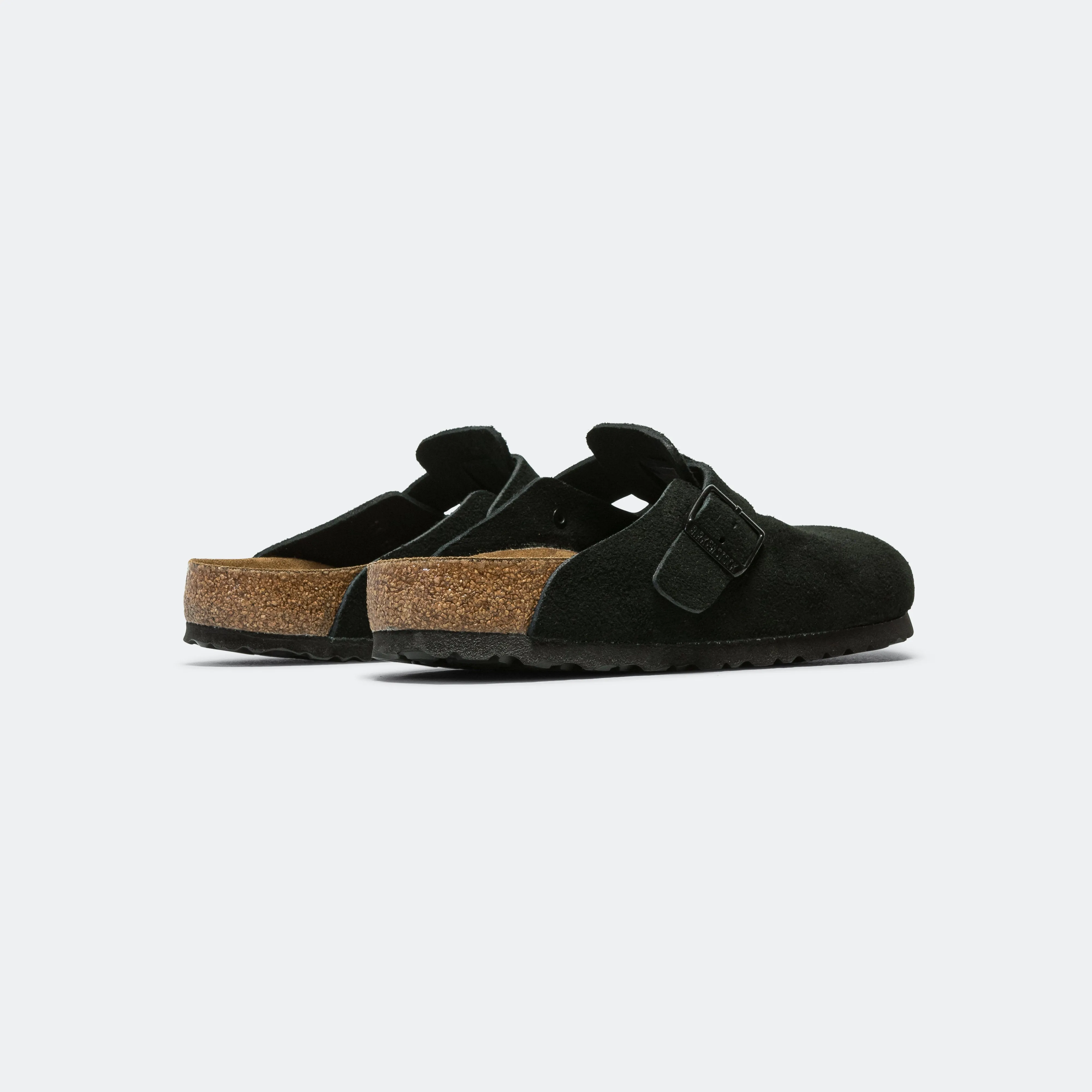 Casual Beach Shoes Boston SFB - Black Suede Leather