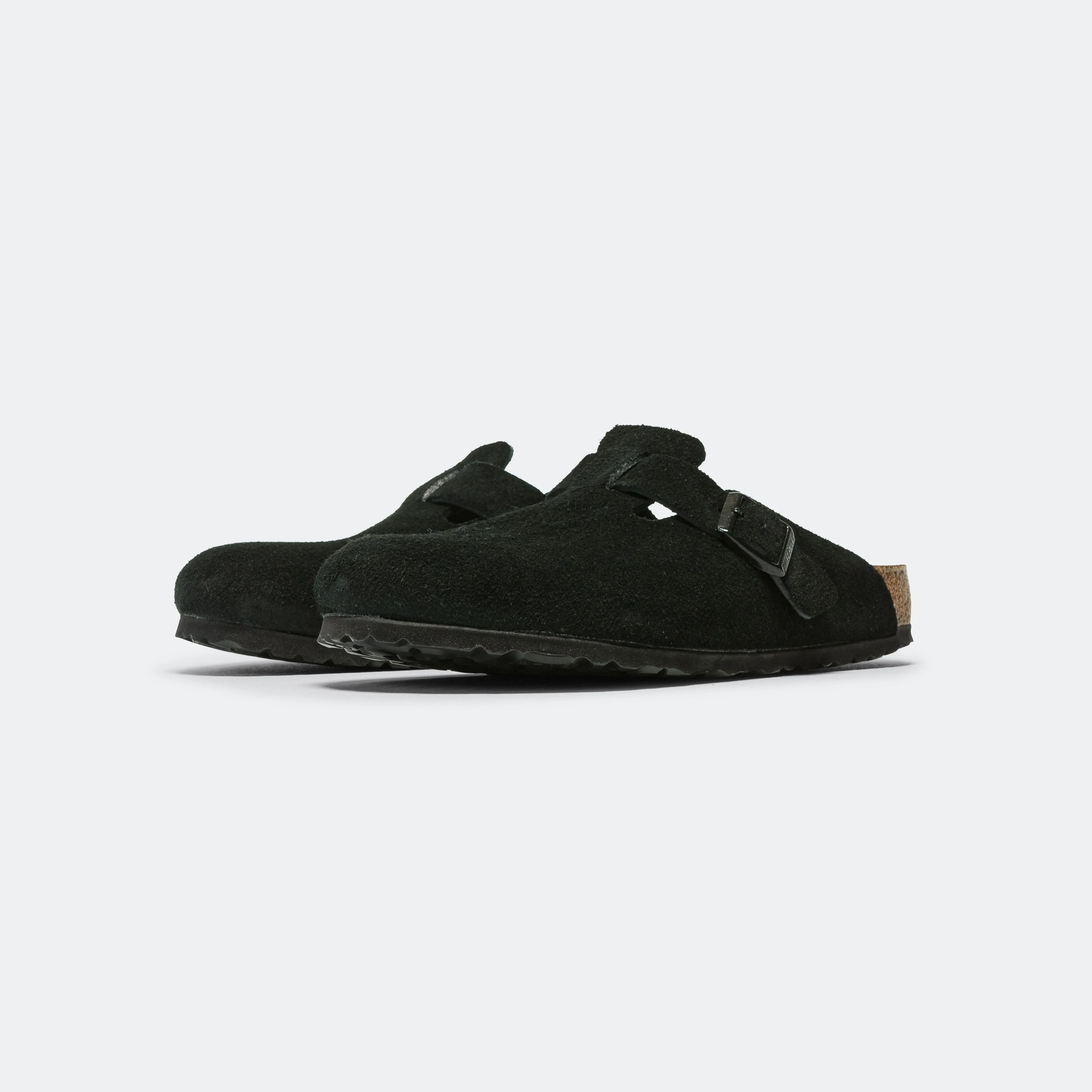 Boston SFB - Black Suede Leather Summer Footwear Essentials