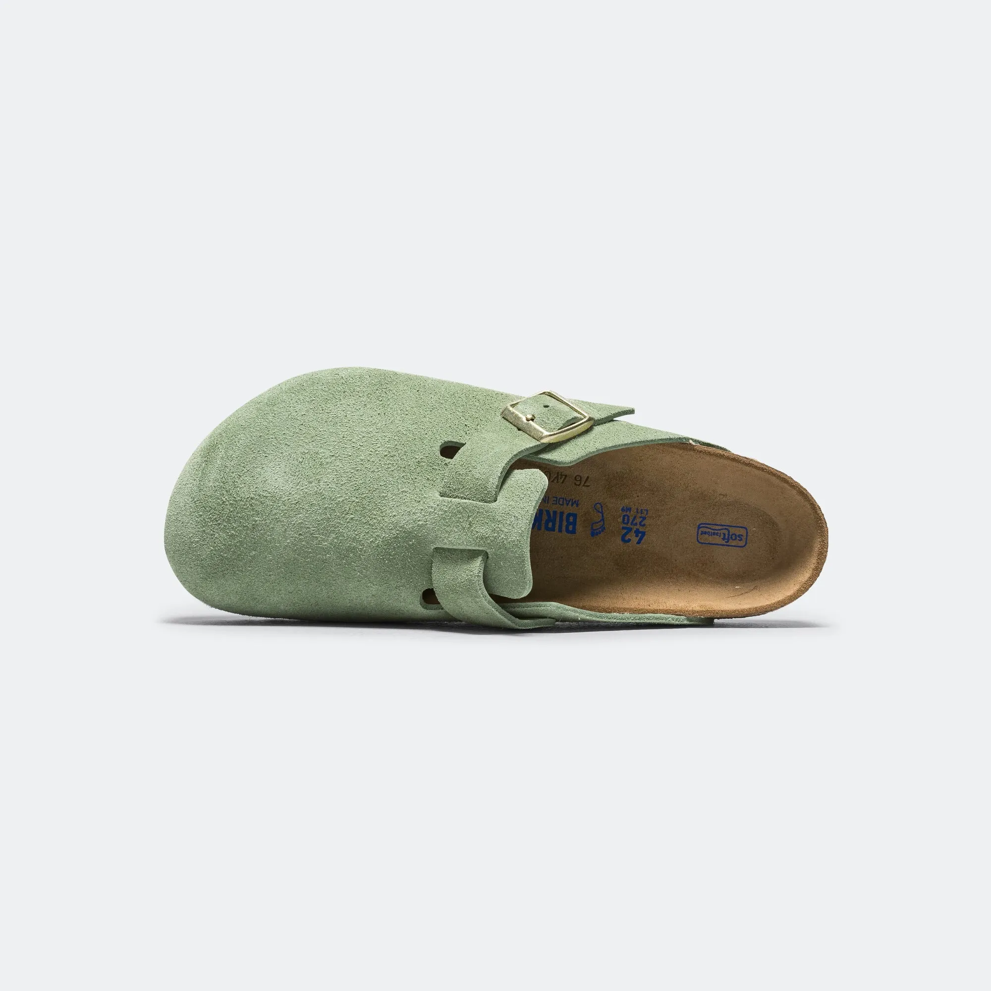 Boston SFB - Green Tea Suede Leather Functional Footwear