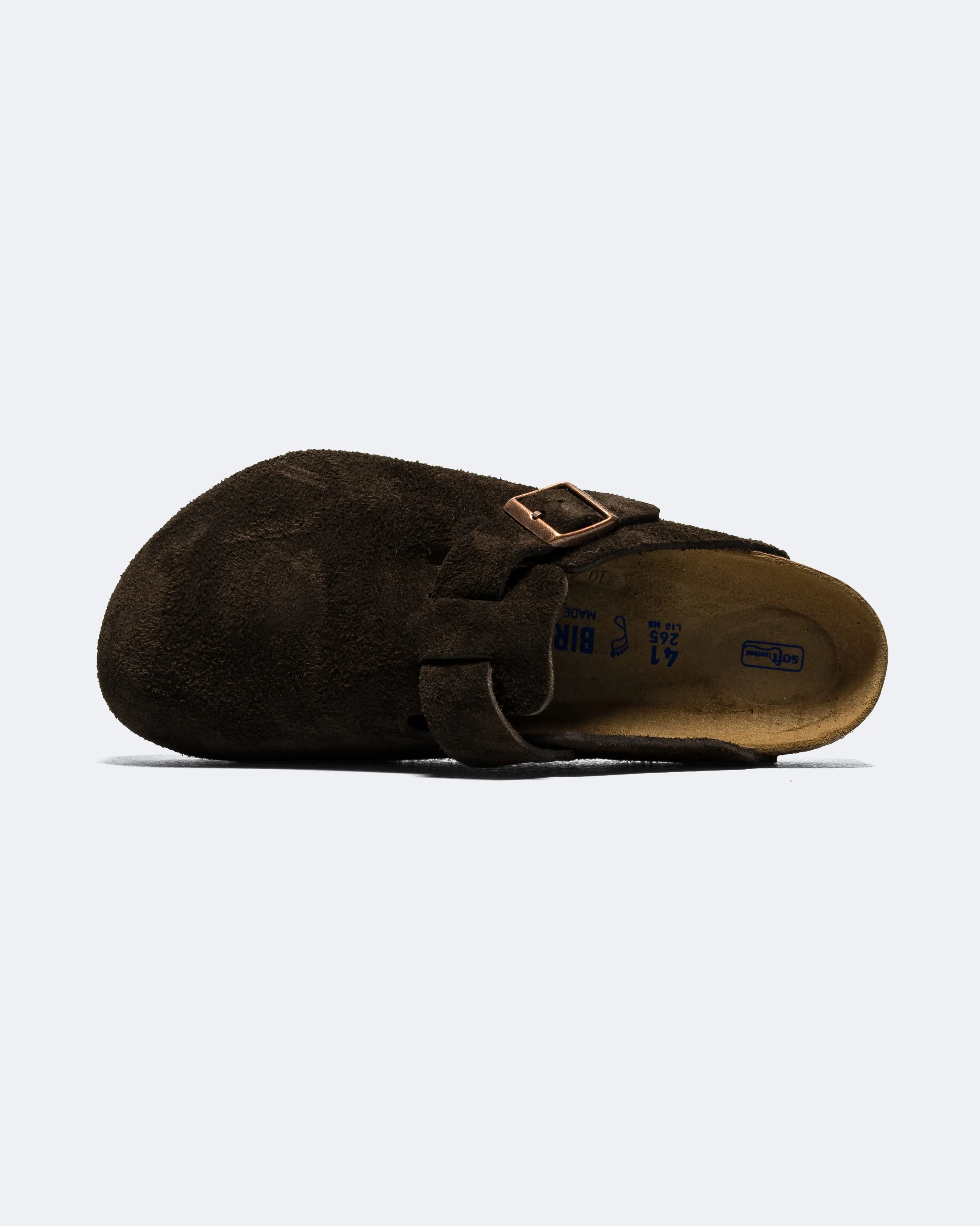 Boston SFB - Mocca Suede Leather Indoor Use Soft Support