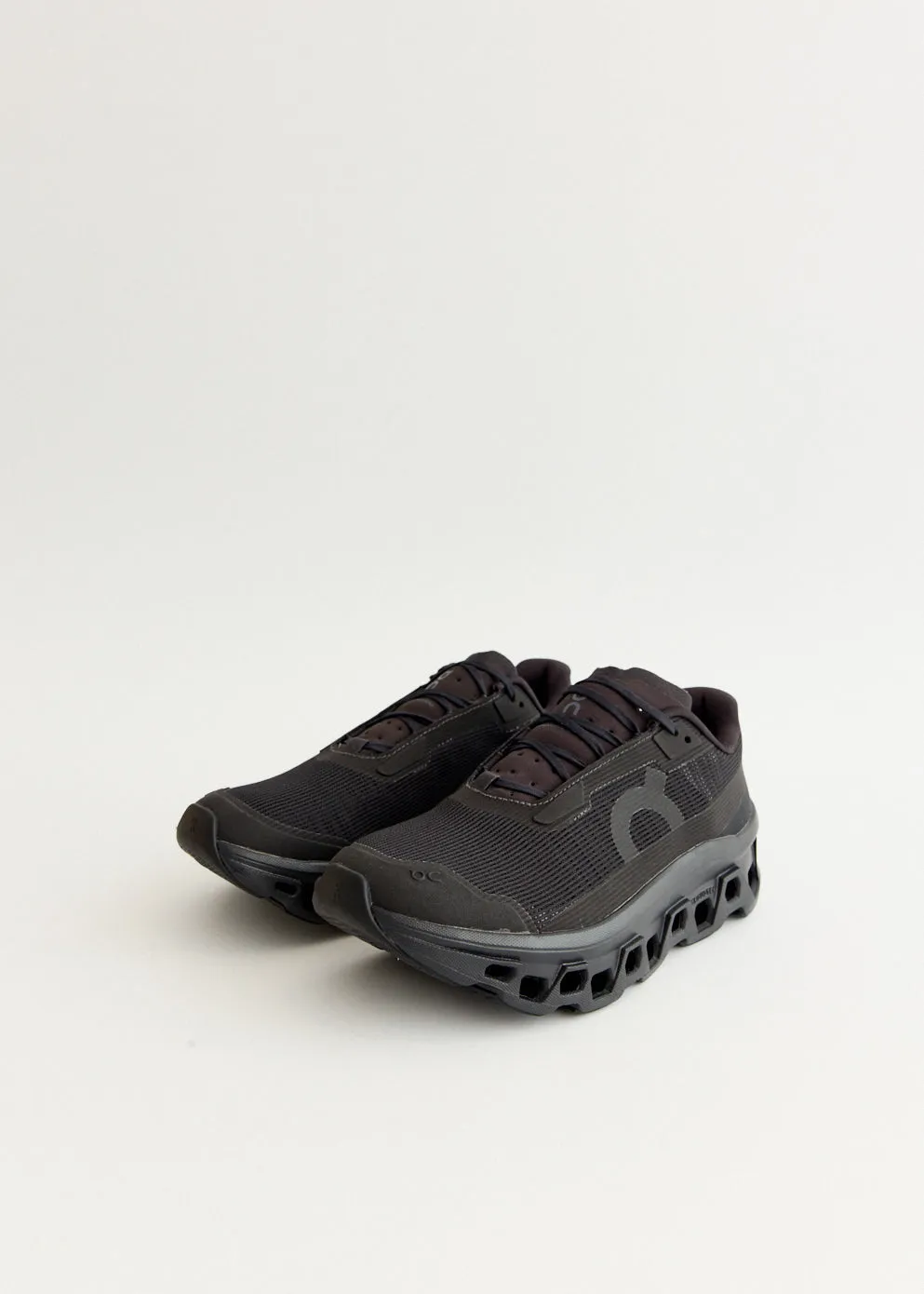 Women's Cloudmonster Void 'Black' Sneakers Padded collar Flexibility
